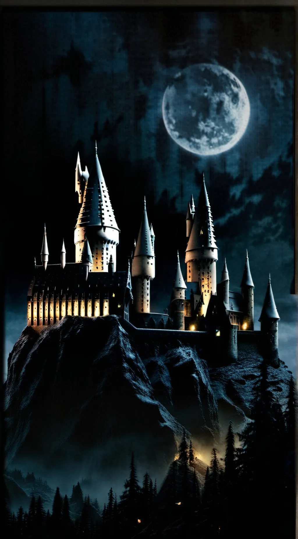 ai character: Hogwarts background