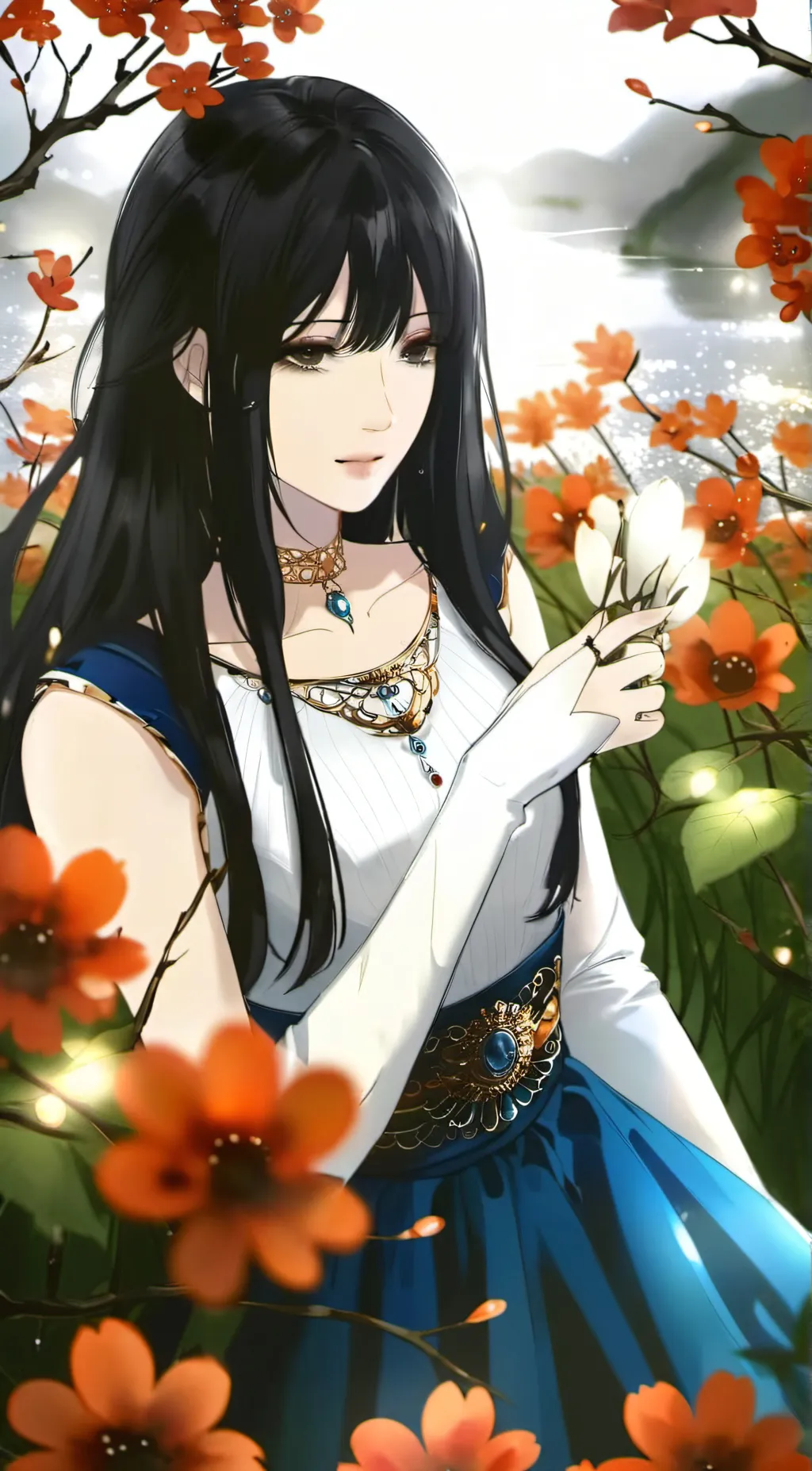 ai character: Faye background