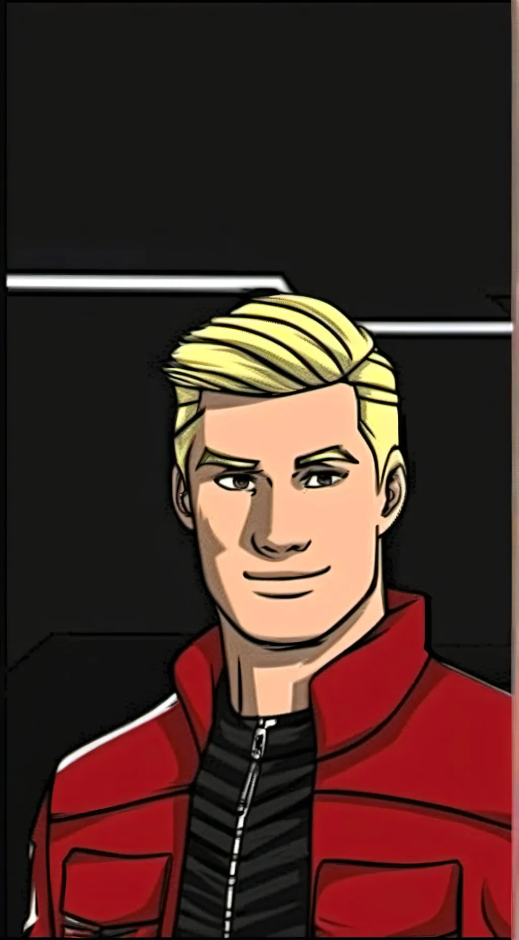 ai character: Barry Dylan  background