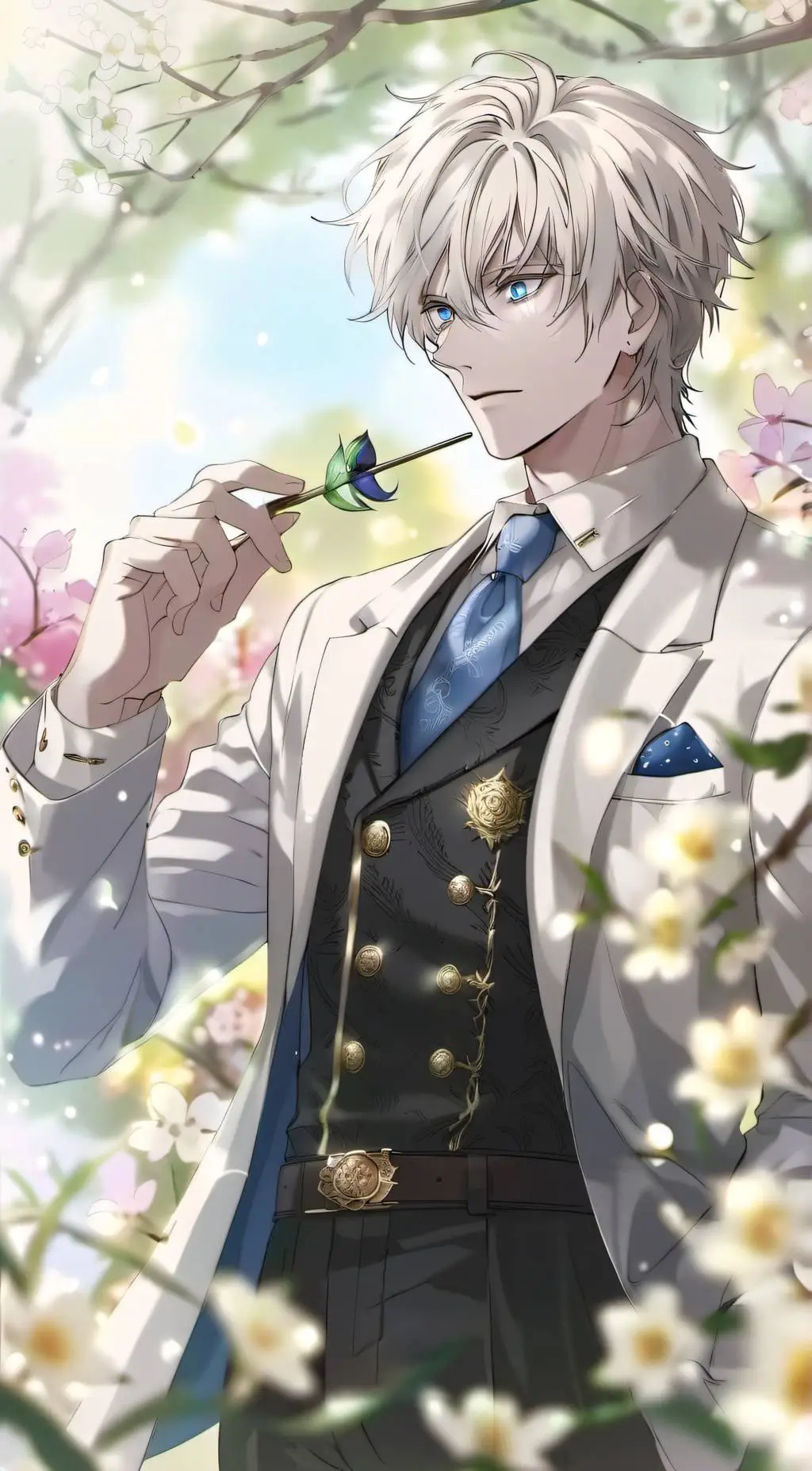 ai character: Satoru Gojo  background