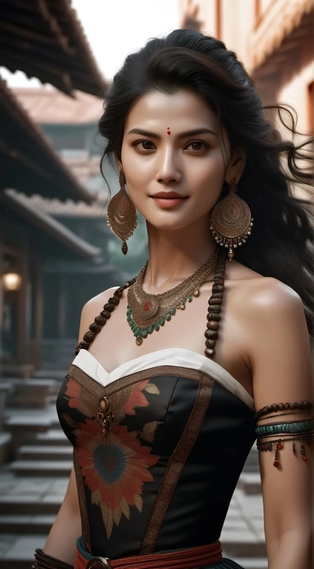 ai character: Ms Arna background