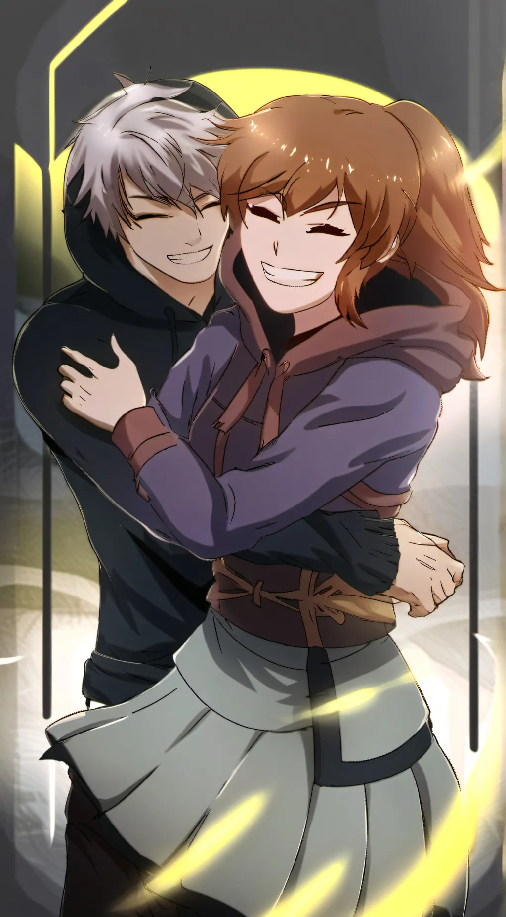 ai character: Upi  background