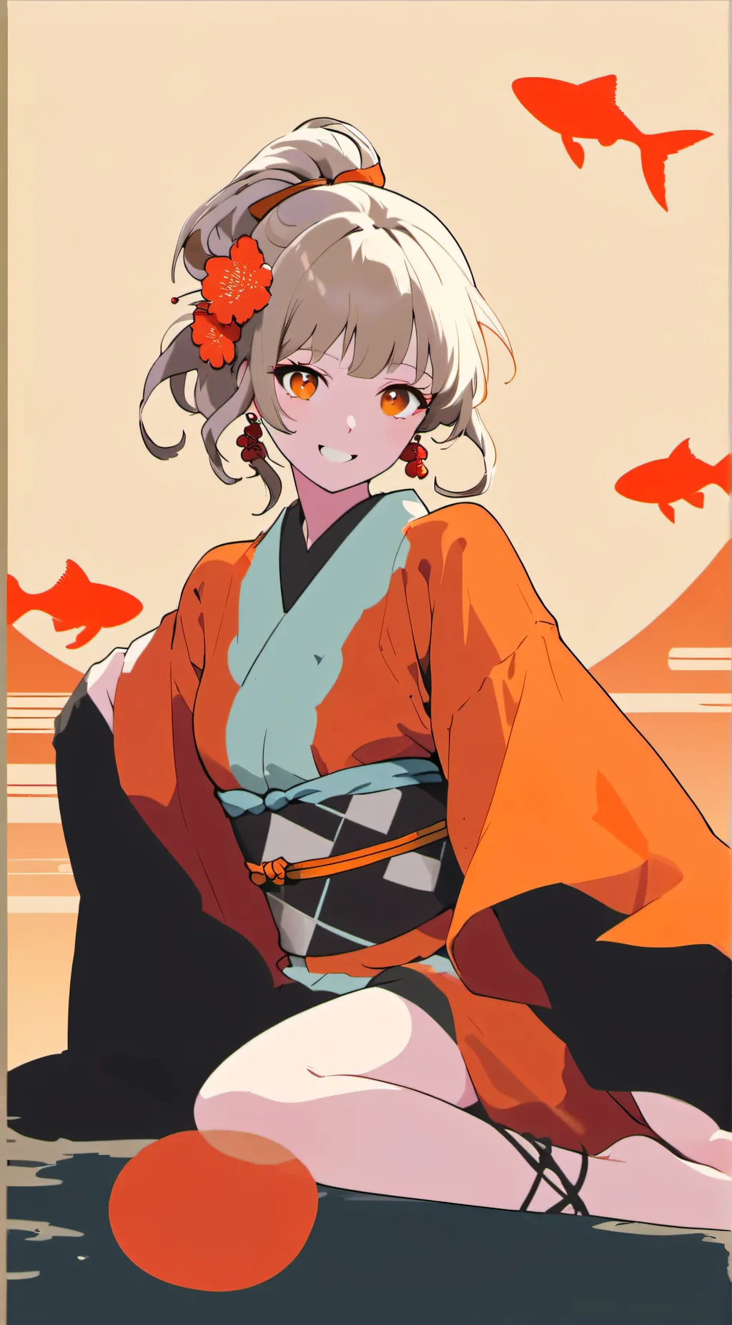 ai character: |Yoimiya| background