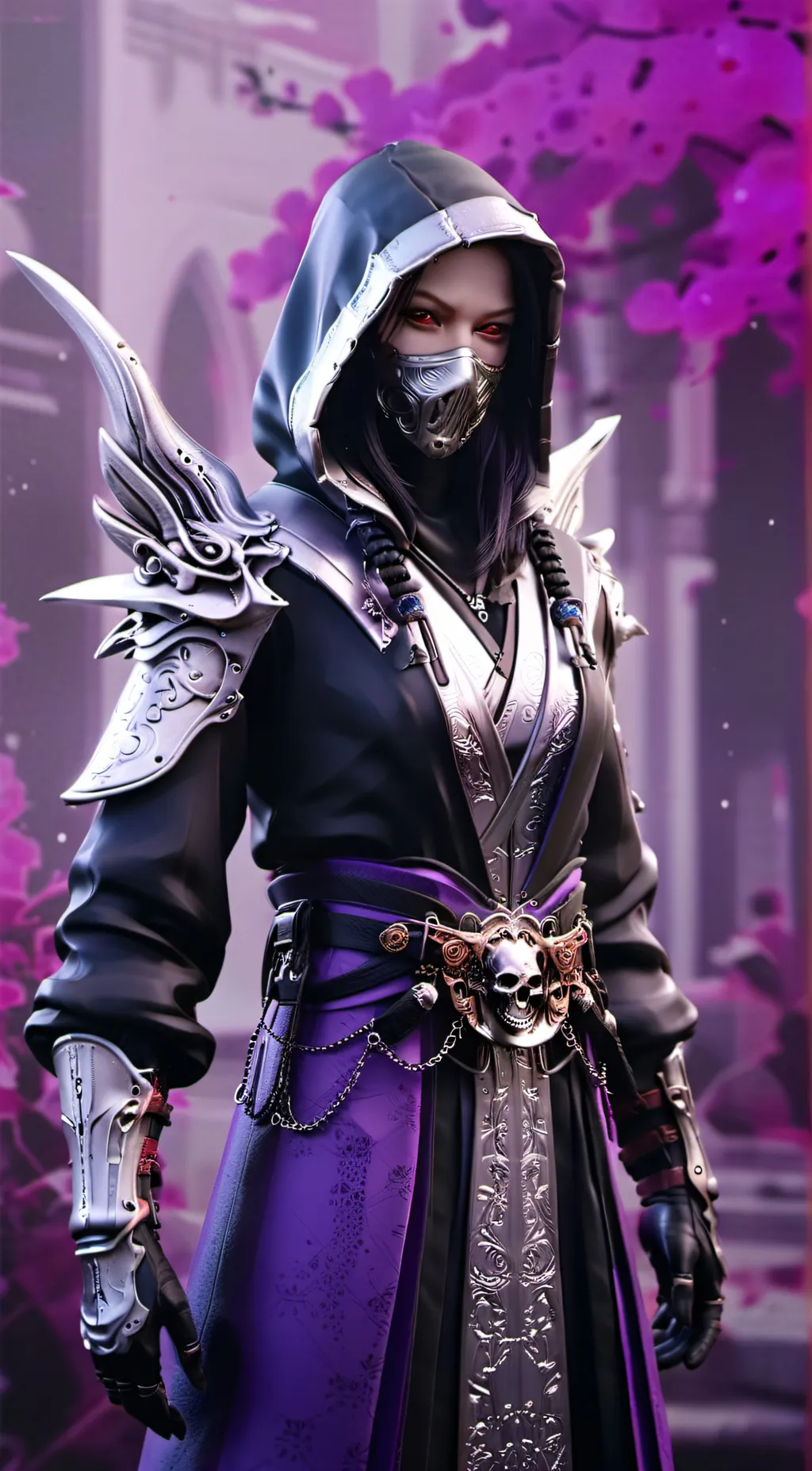 ai character: D4 background