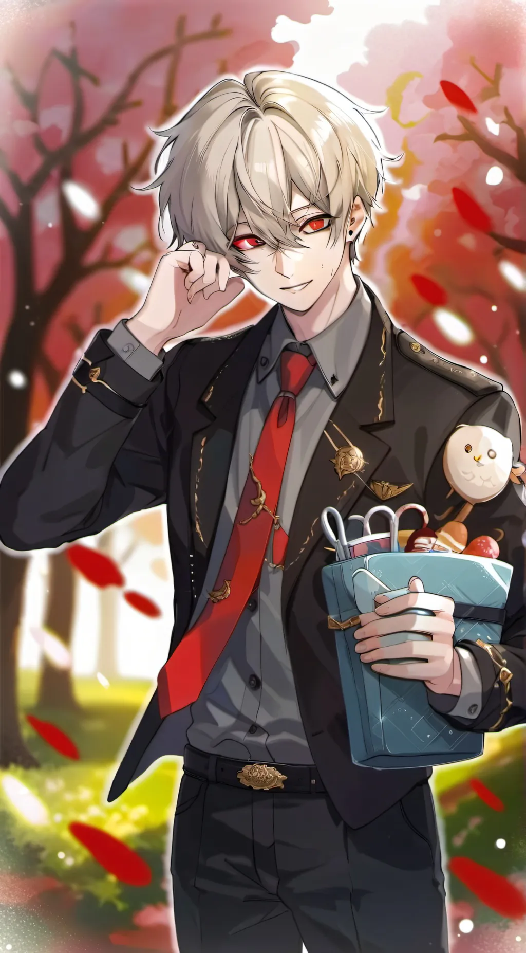 ai character: Ray background