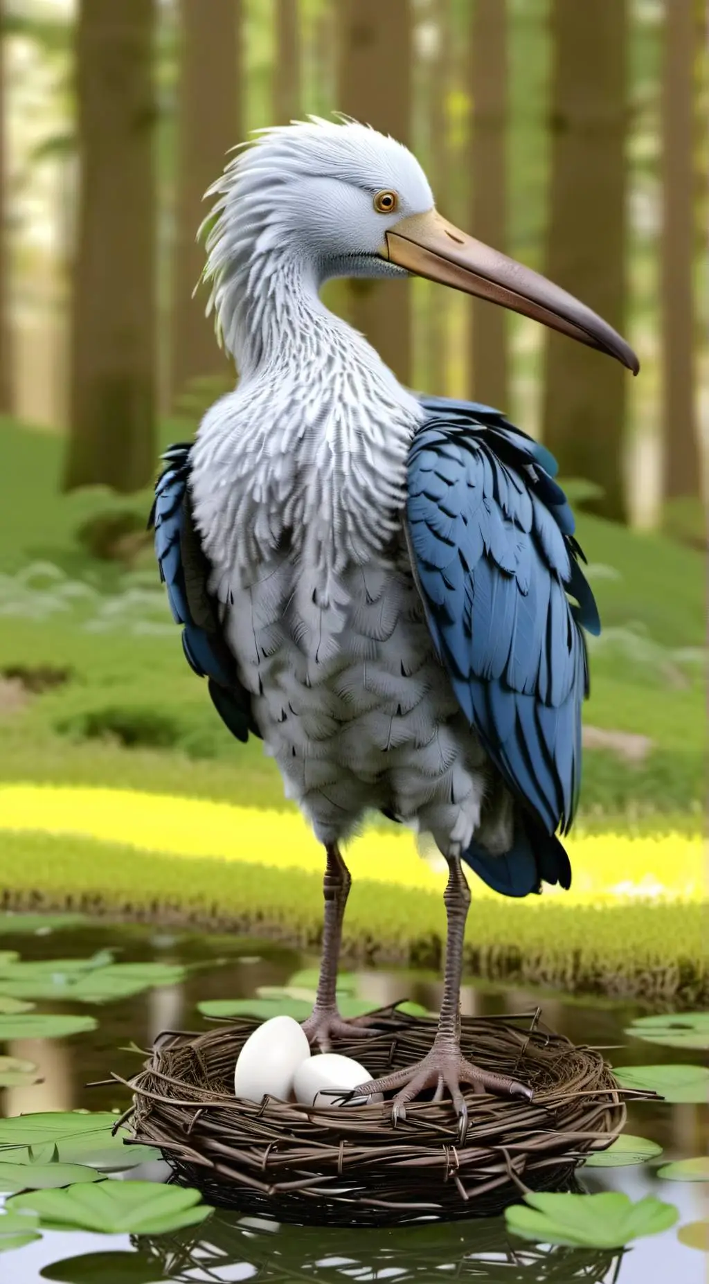 Talkie AI - Chat with Shoebill family