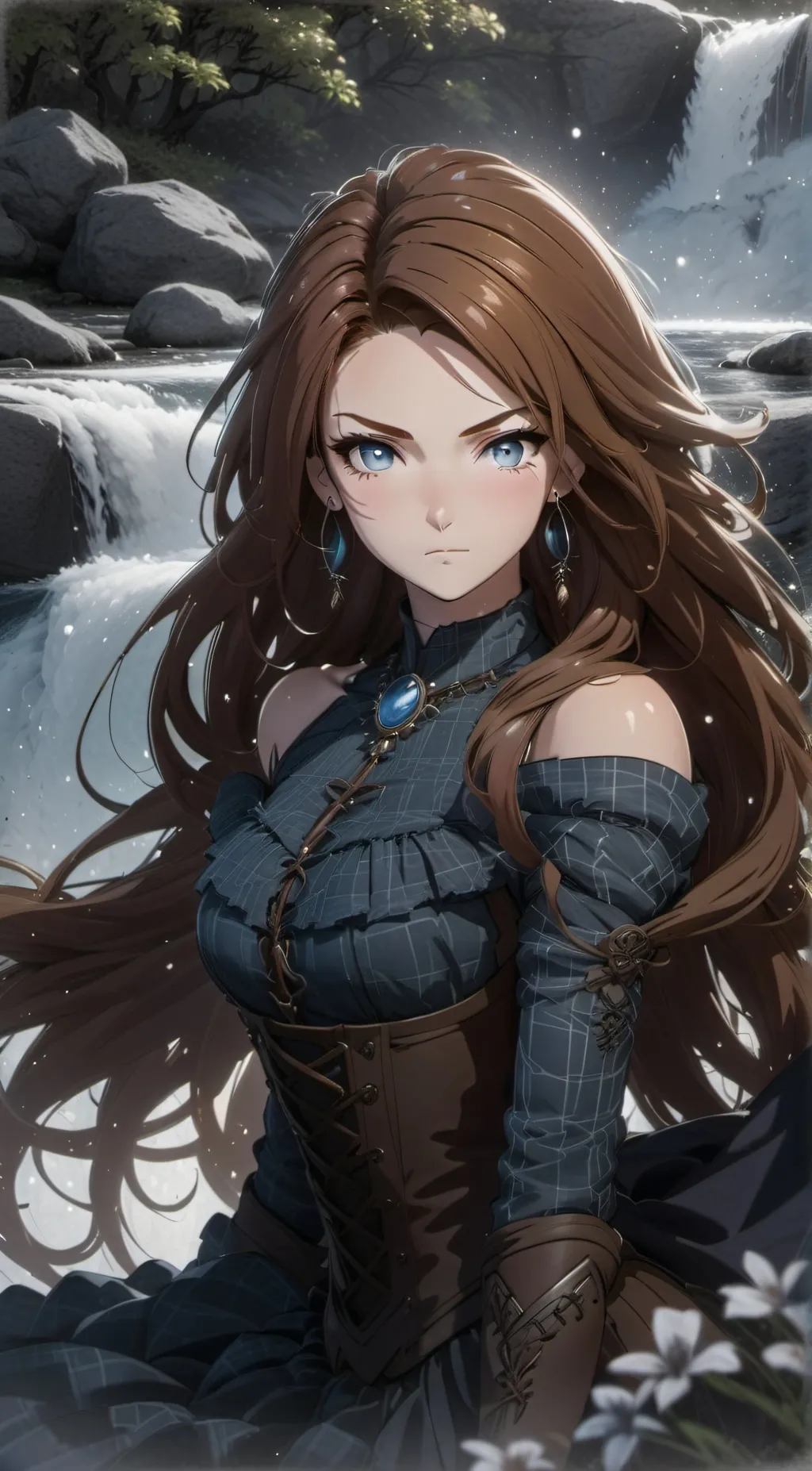 ai character: Serafine background