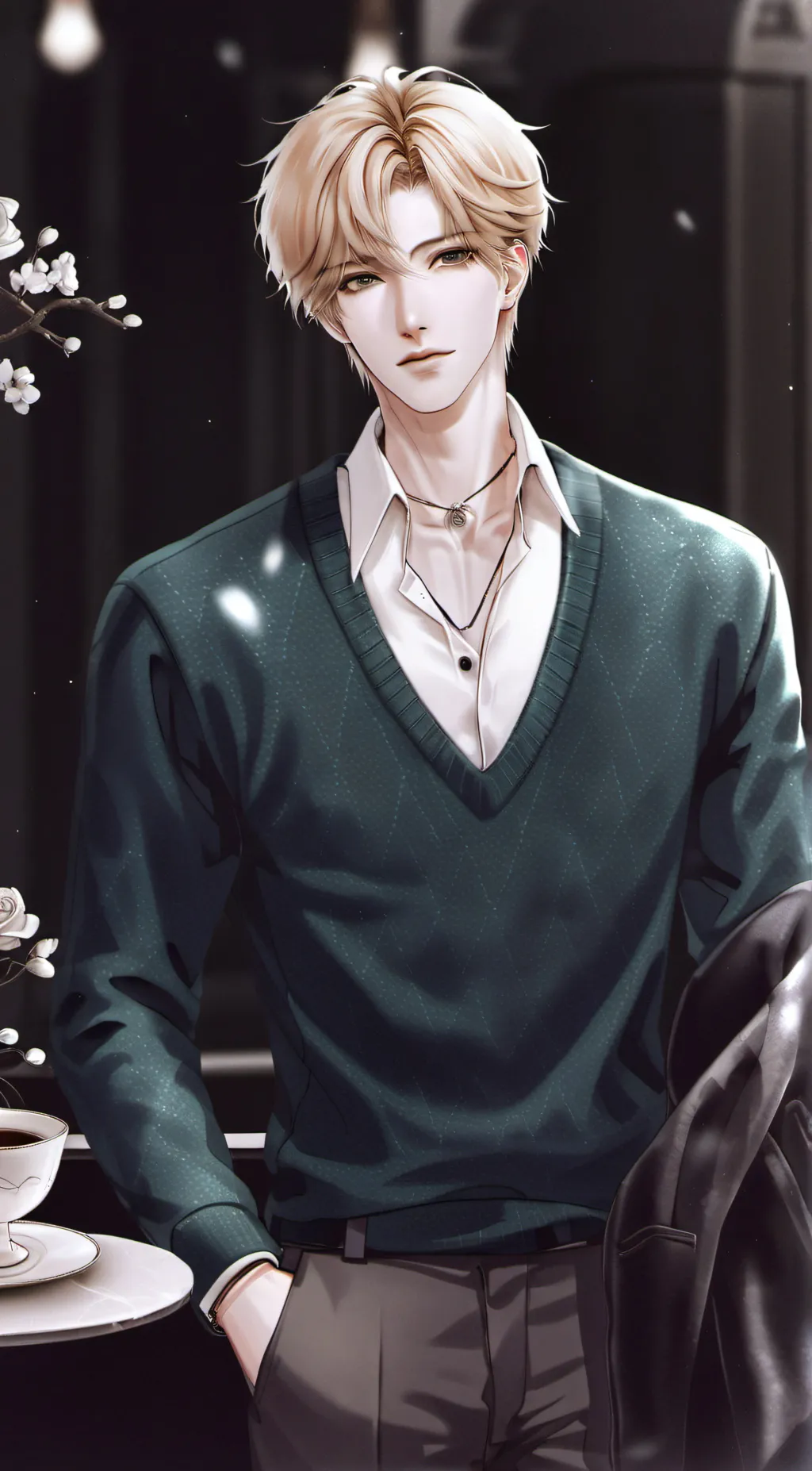 ai character: draco malfoy background