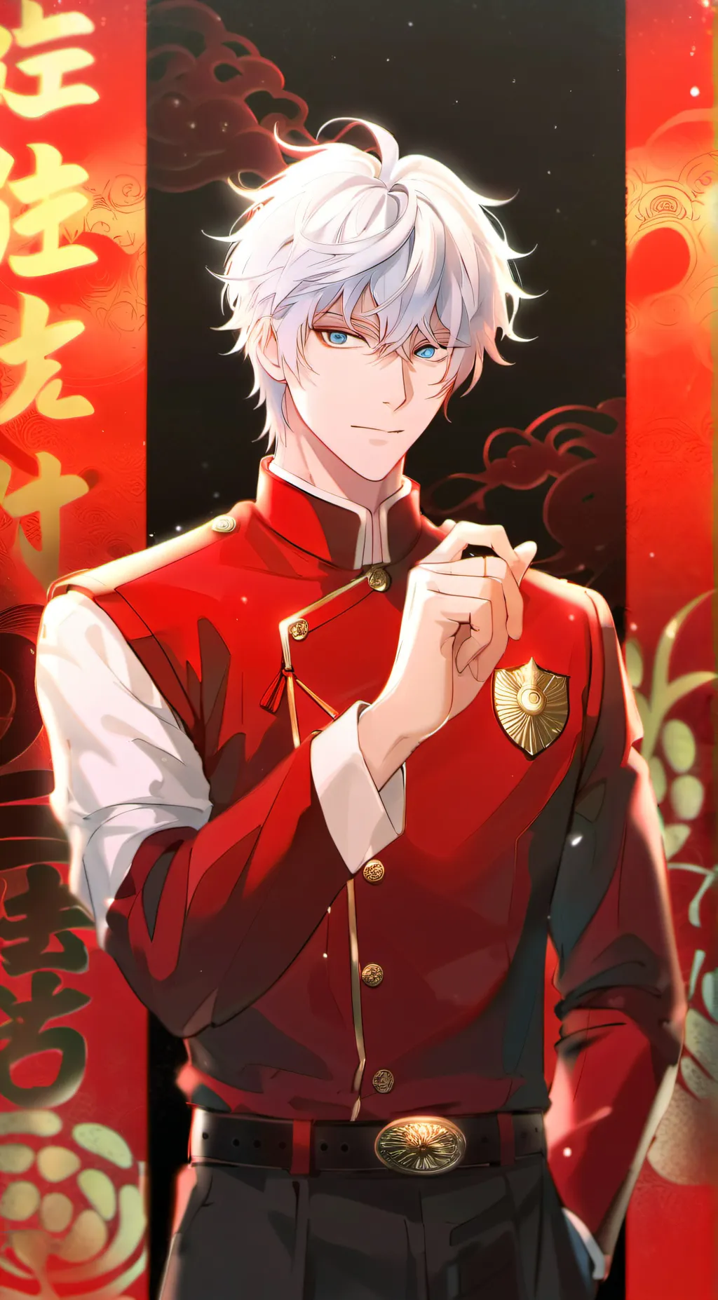 ai character: Satoru Gojo background