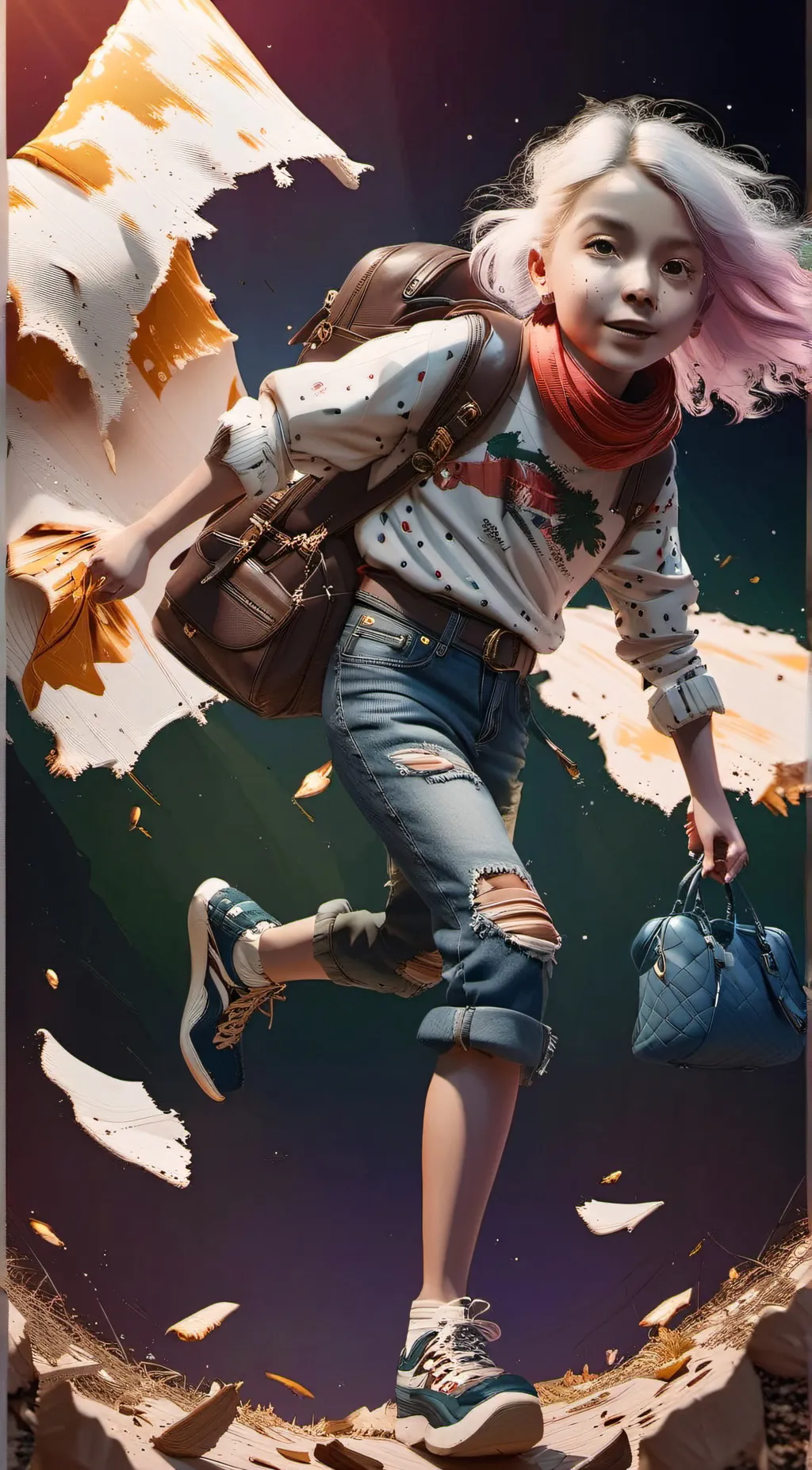 ai character: Poor  background