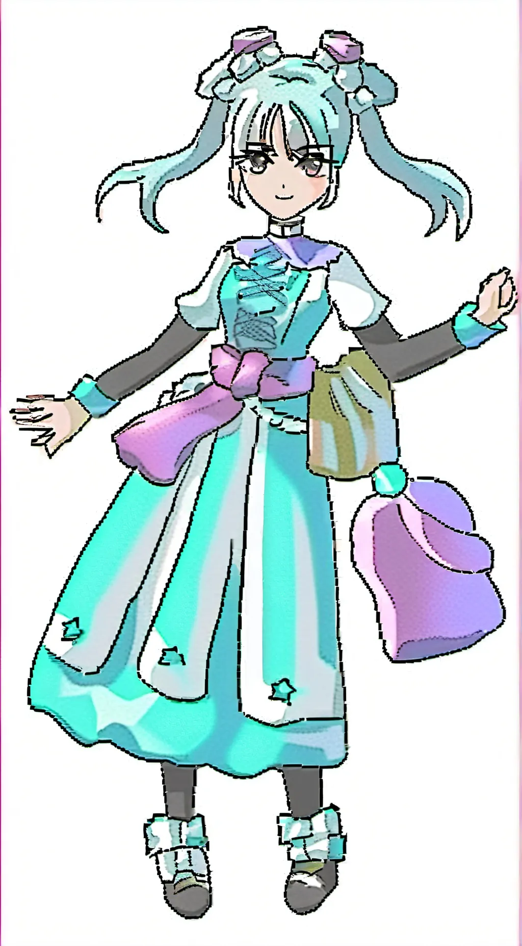 ai character: Cure Lillian background