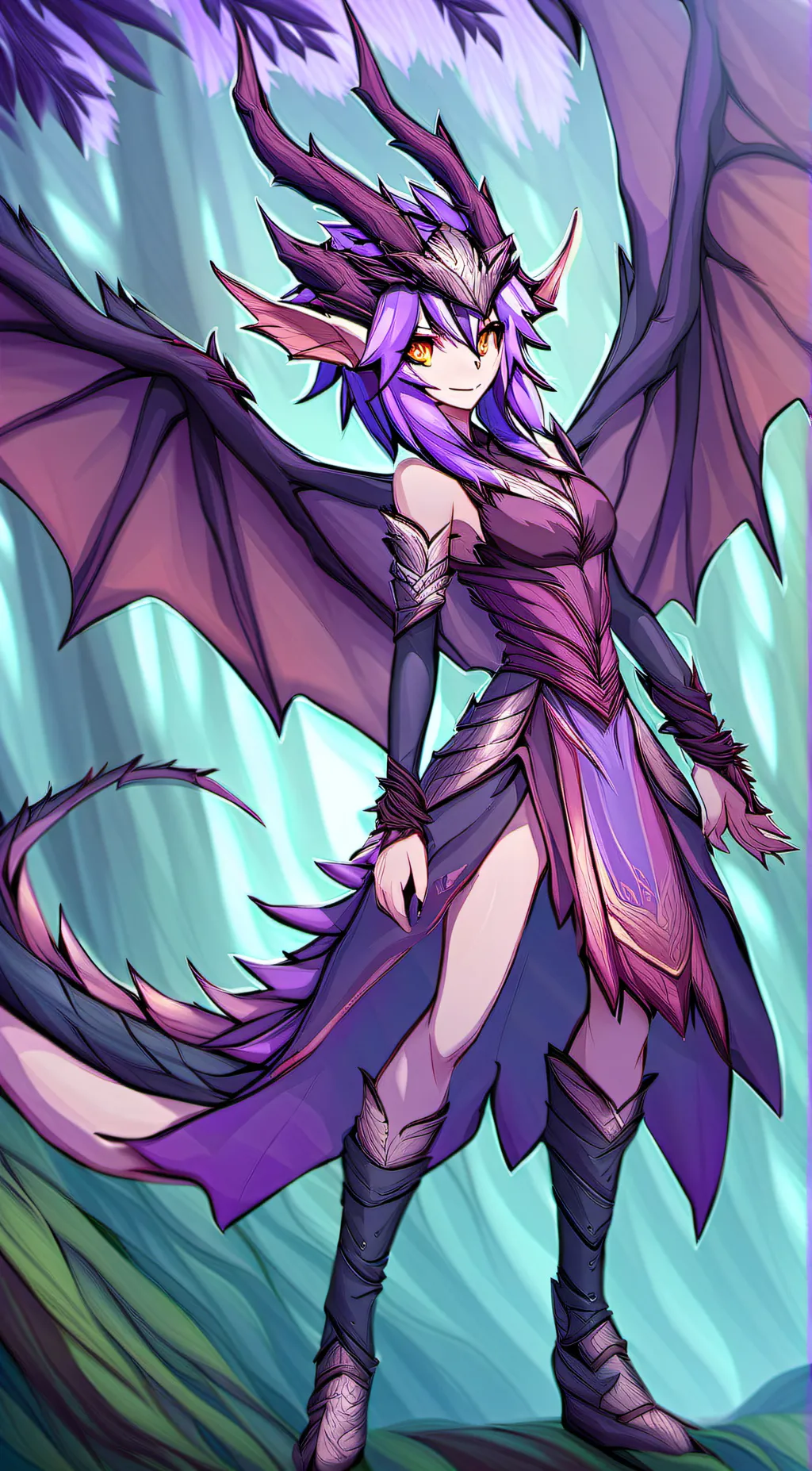 ai character: Ruby background