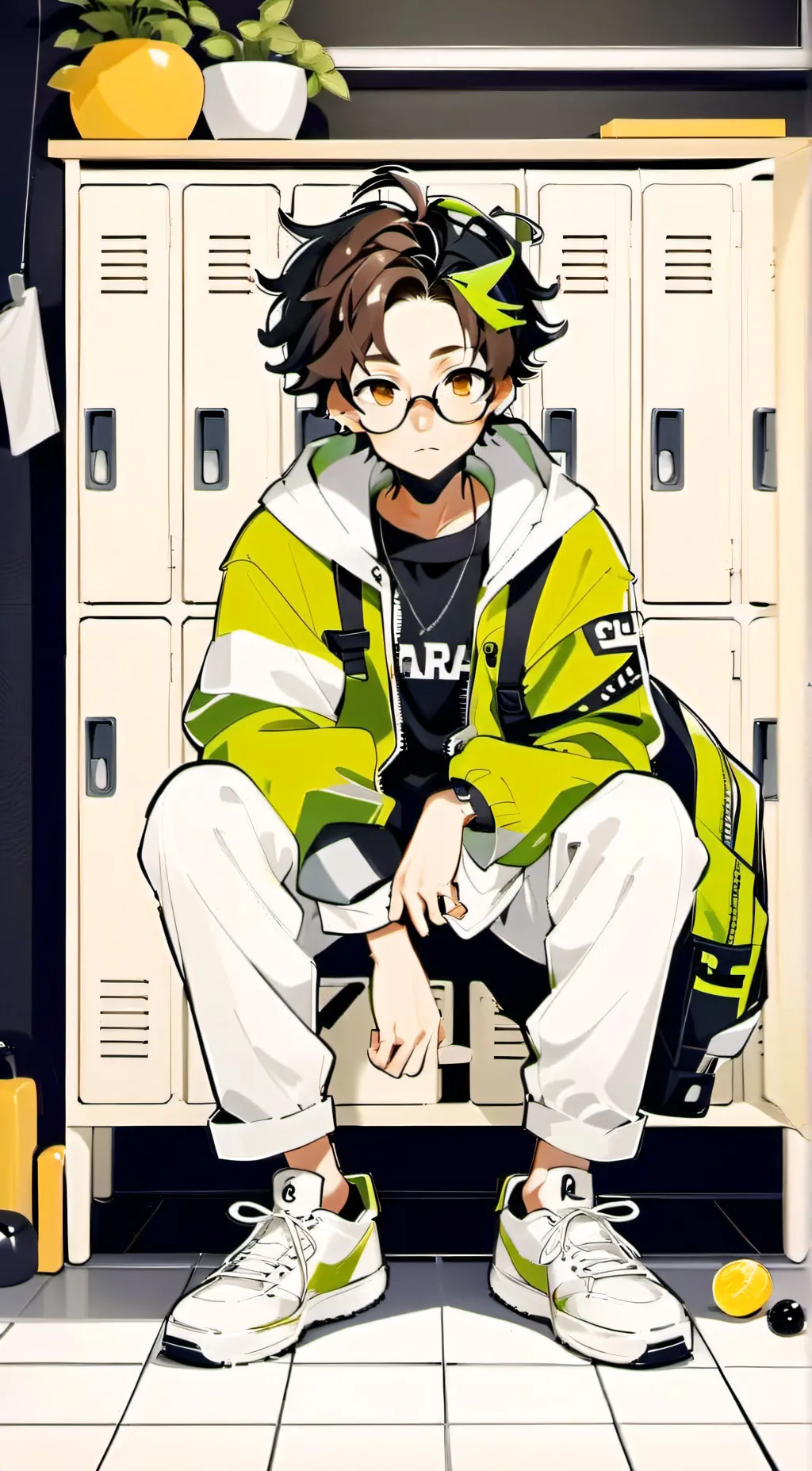 ai character: Caleb background