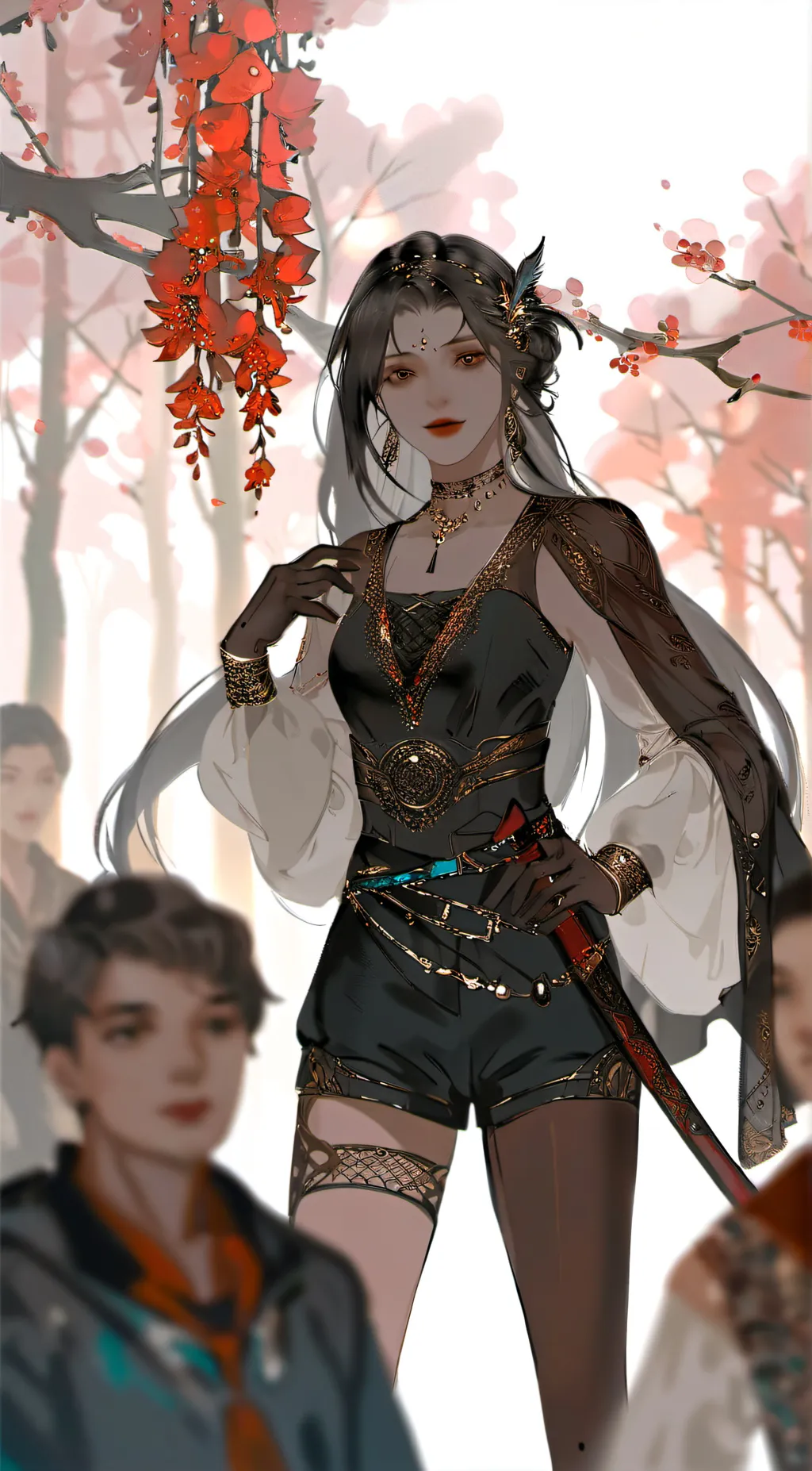 ai character: Silveea background