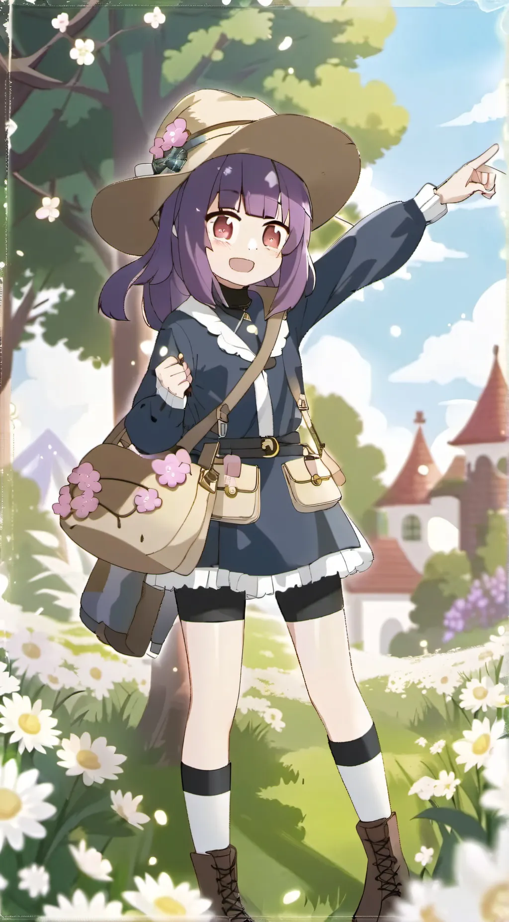ai character: Aria background