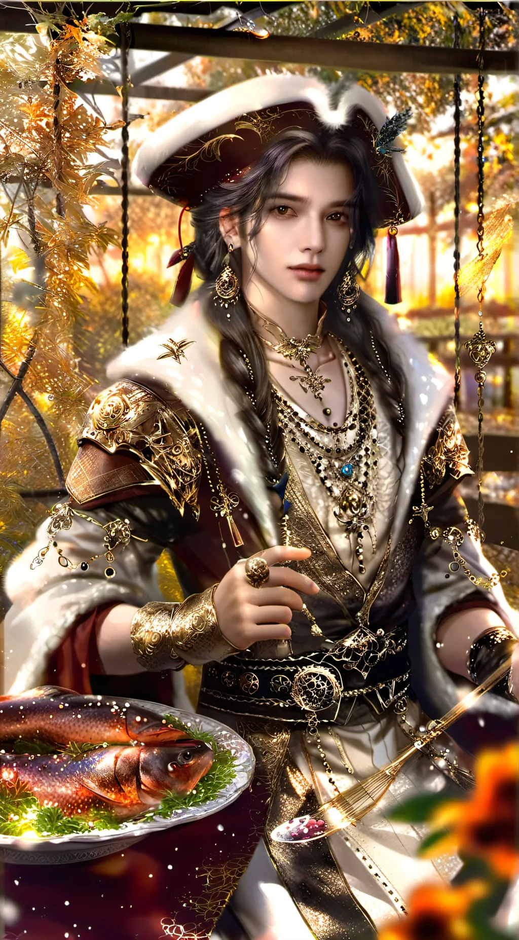 ai character: Bf jd background