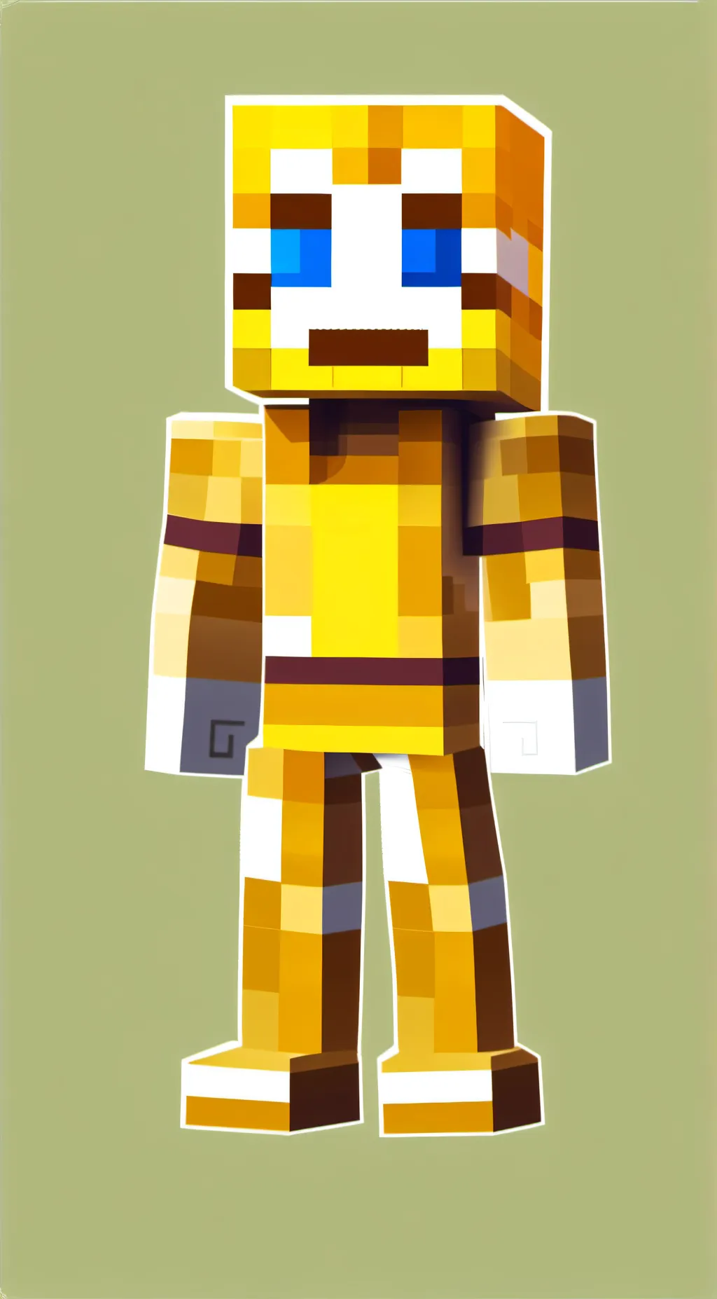 ai character: Liger (non animal) background