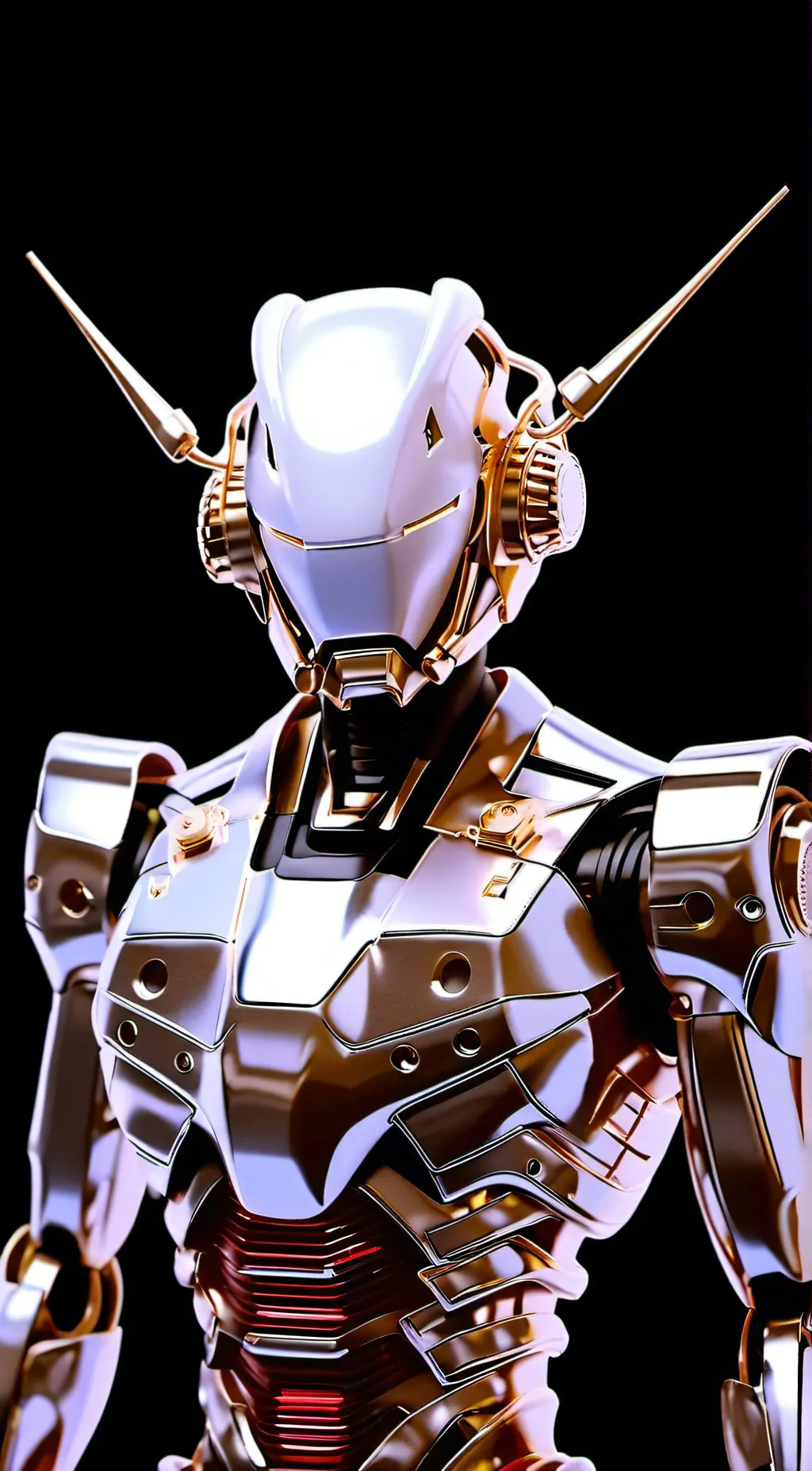 ai character: robot invention background
