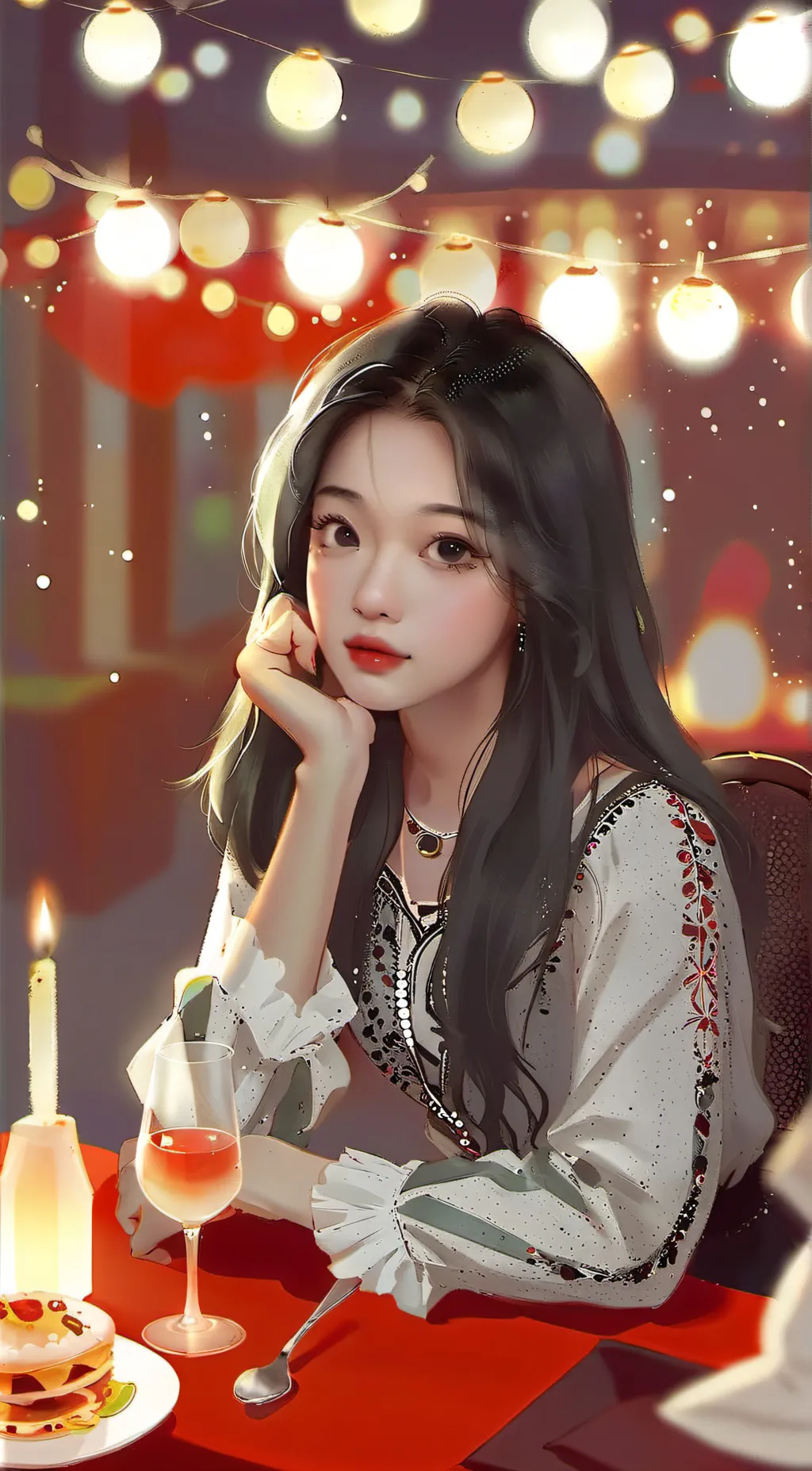 ai character: Jennie Kim background