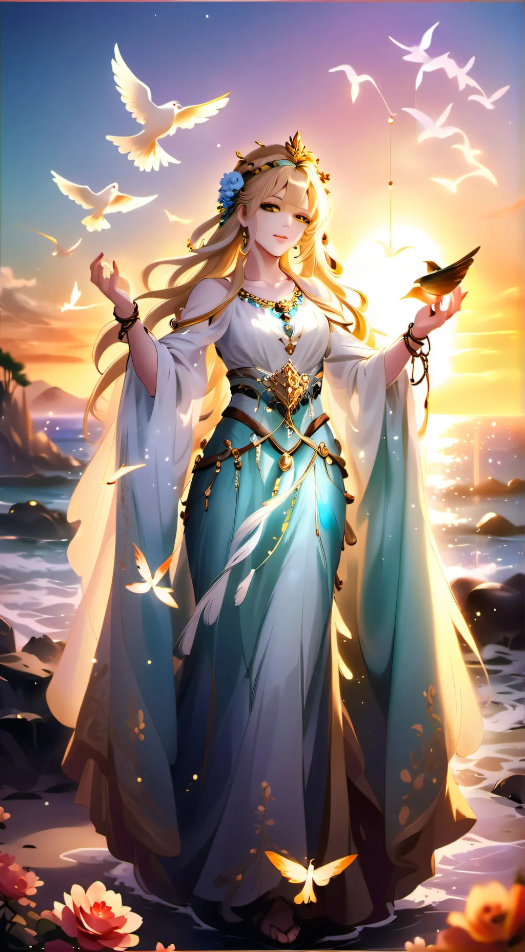 ai character: Venus background