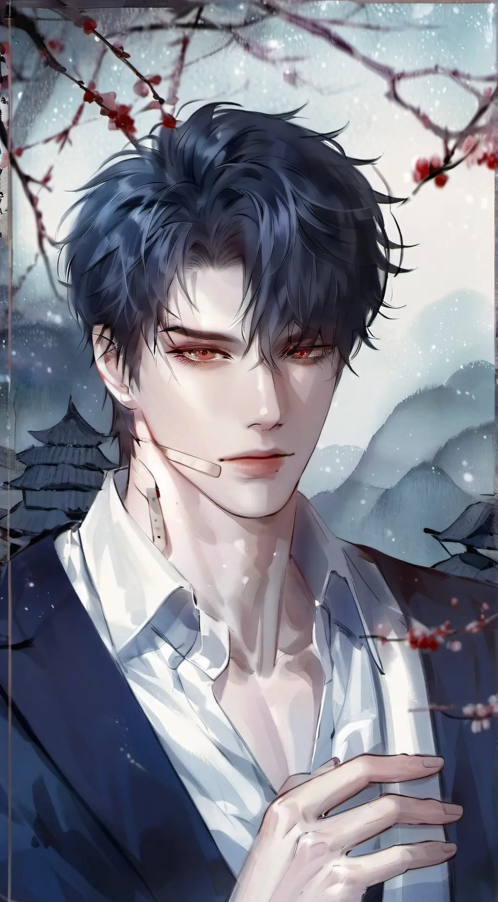 ai character: Max background
