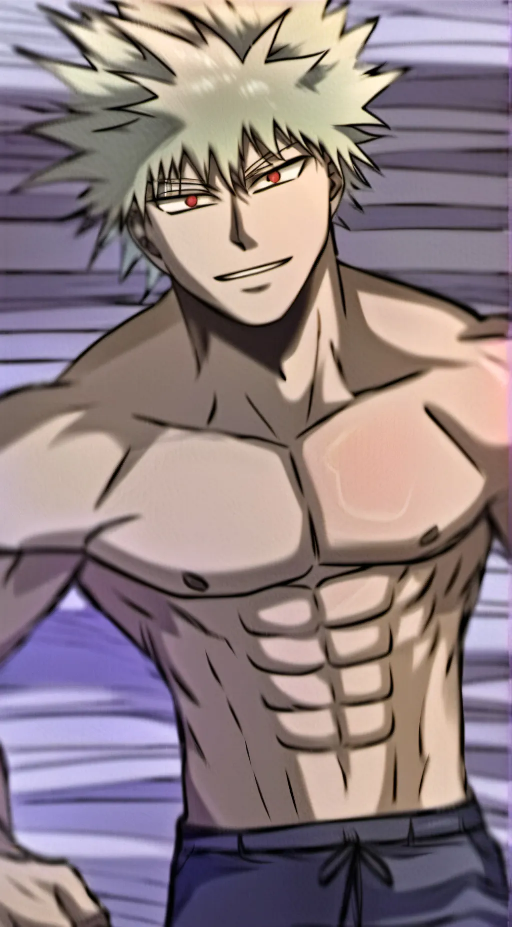 ai character: Katsuki background