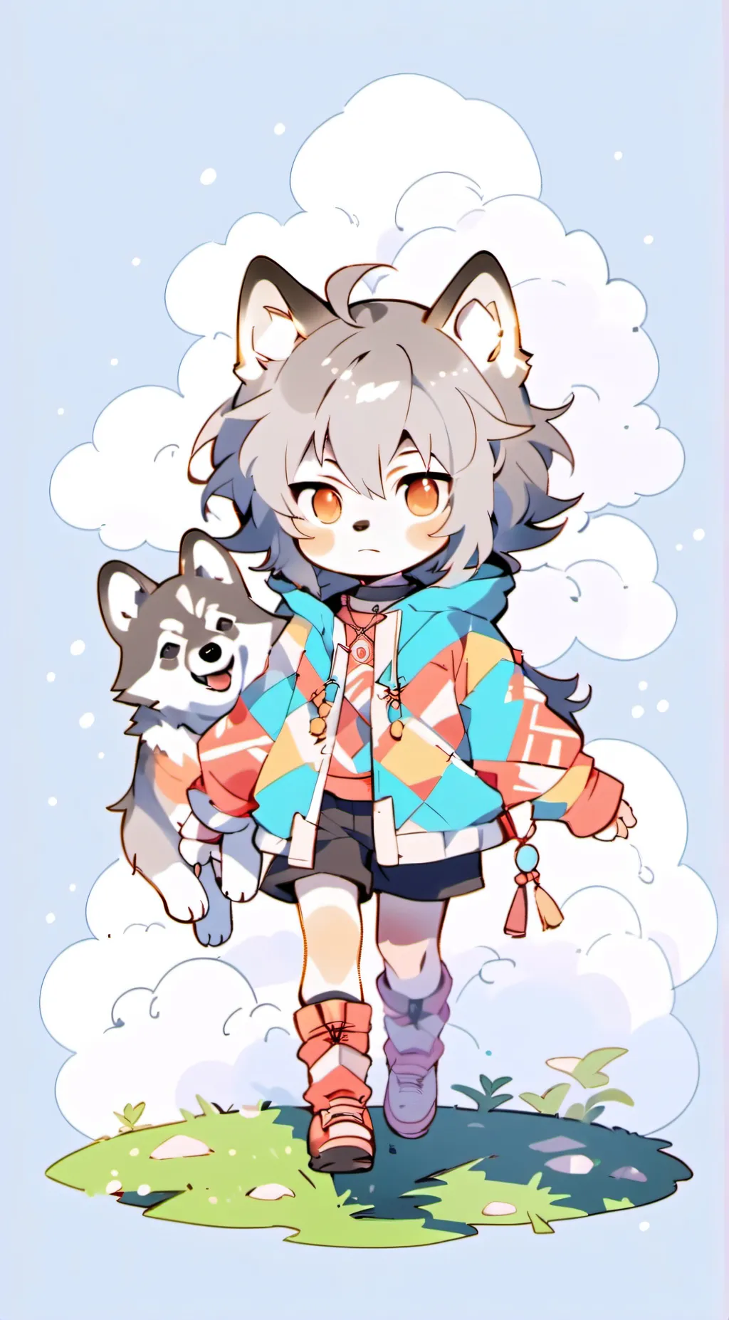 ai character: Wolfes  background