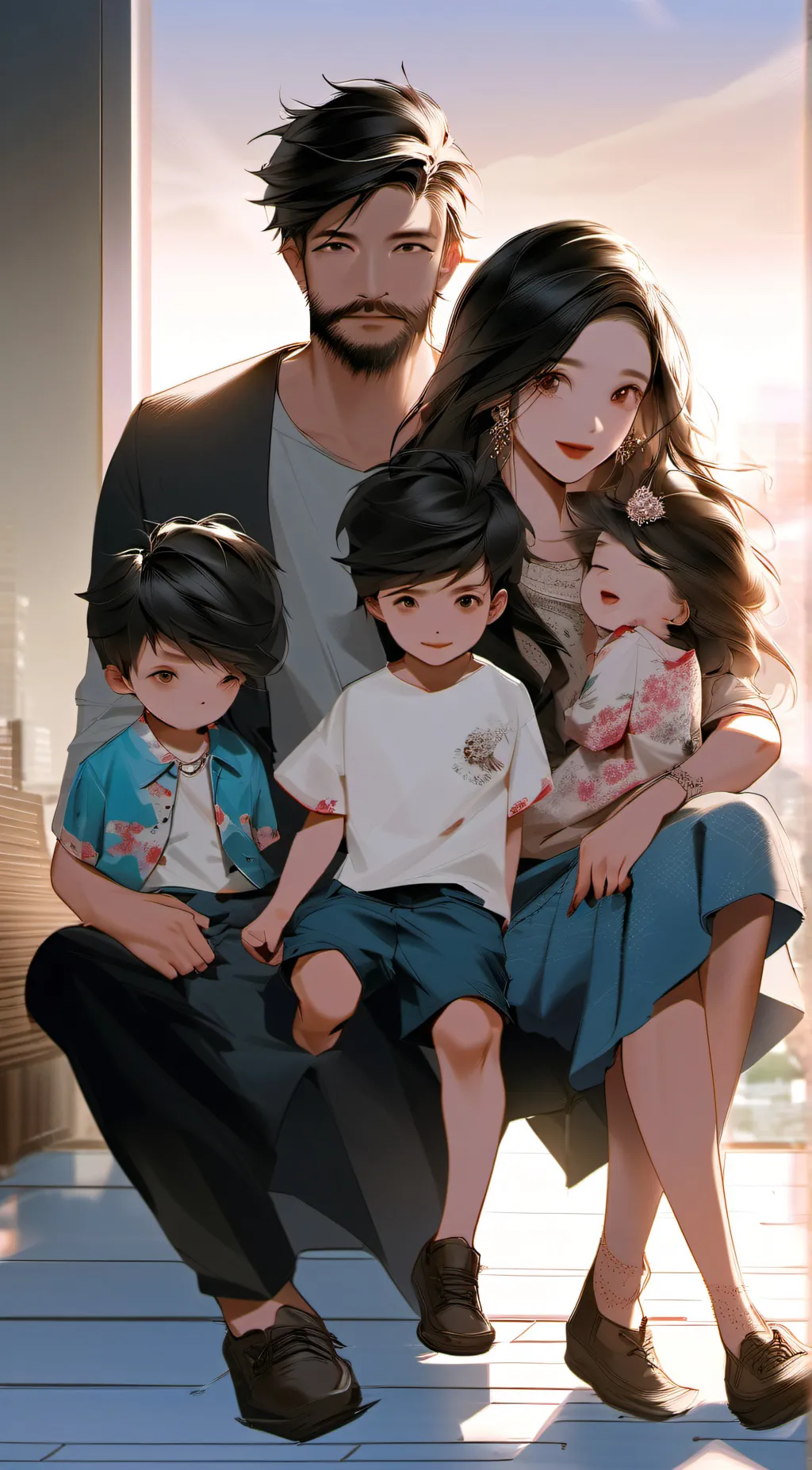 ai character: myour family background