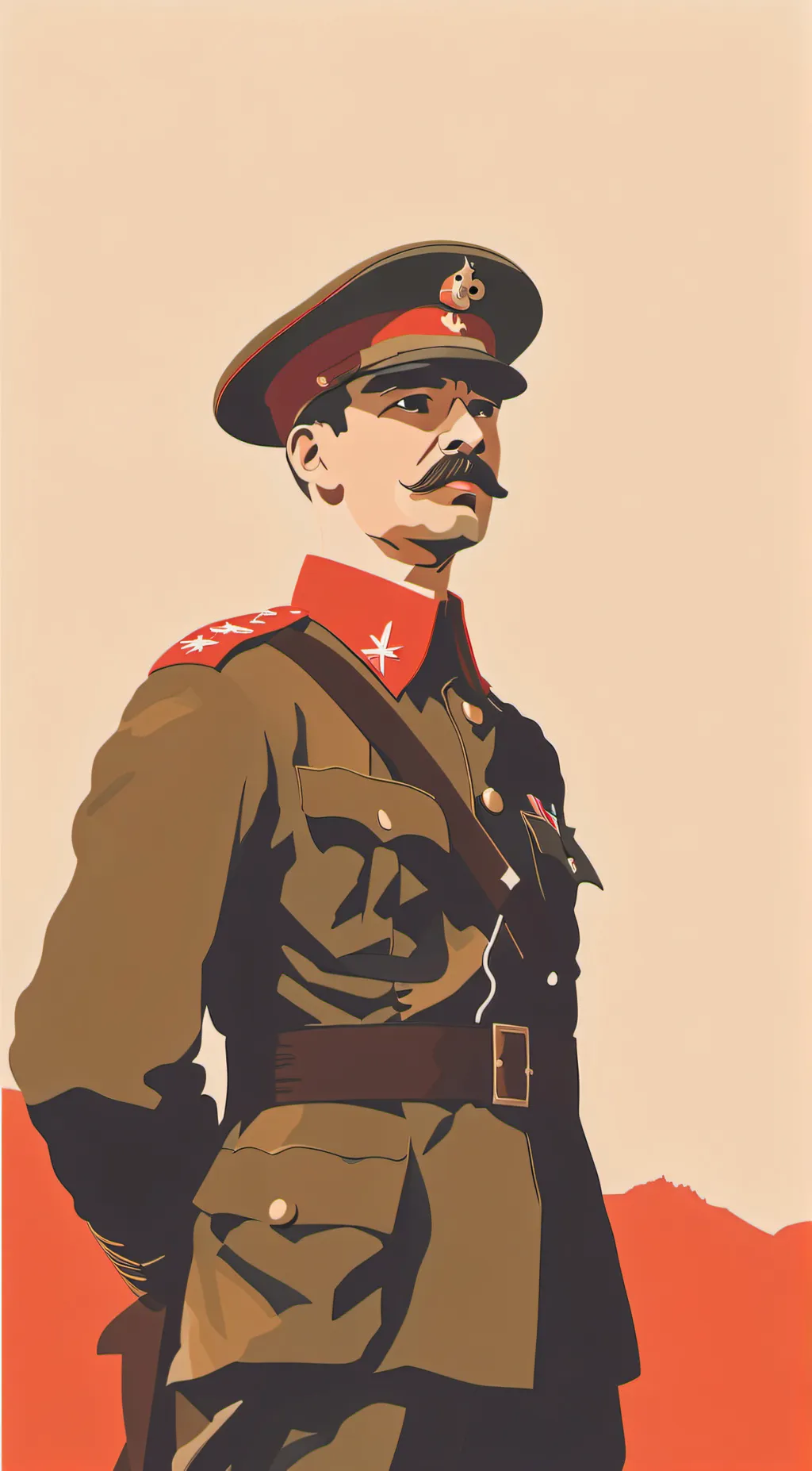 ai character: WW1 Officer background