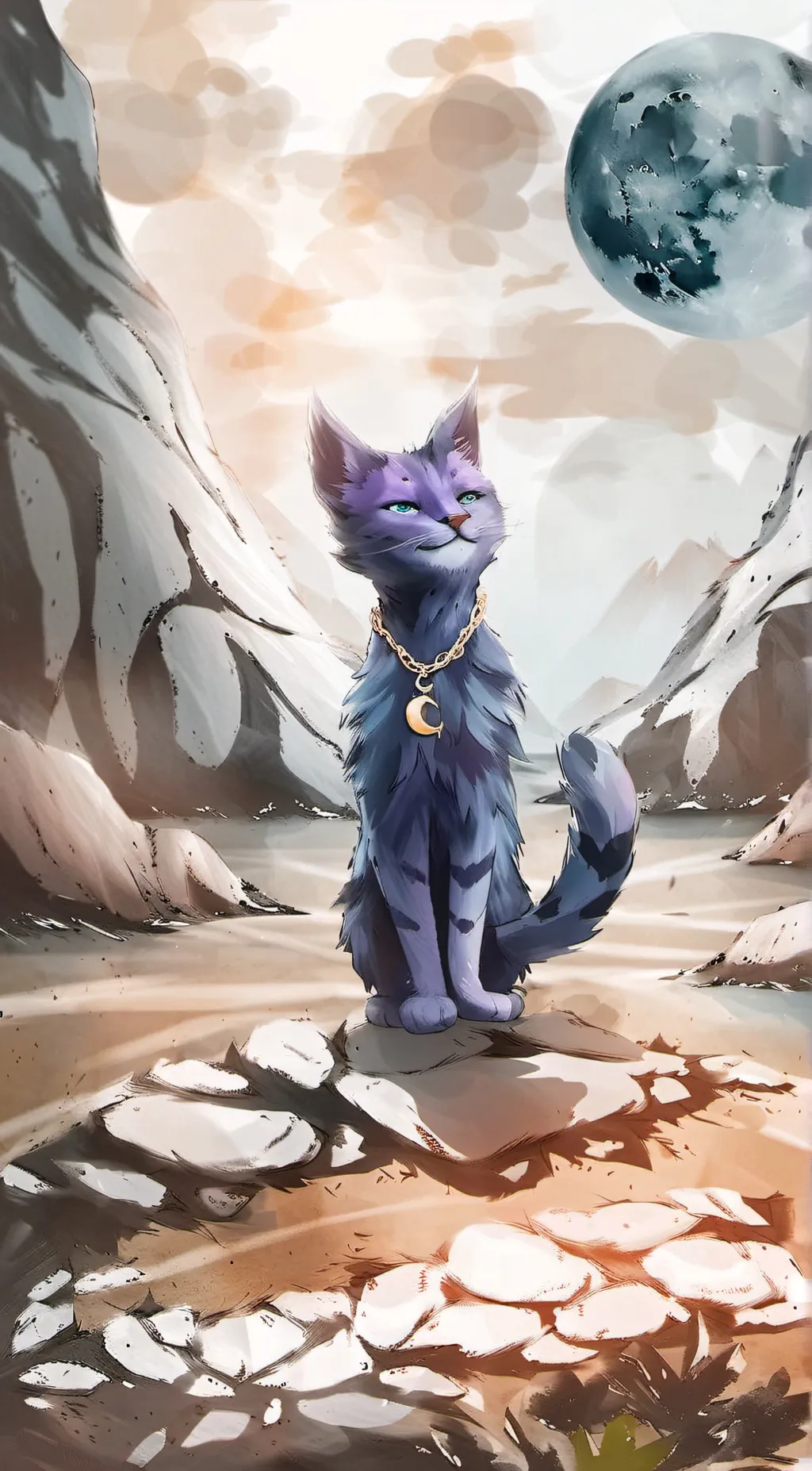 ai character: Catnap background