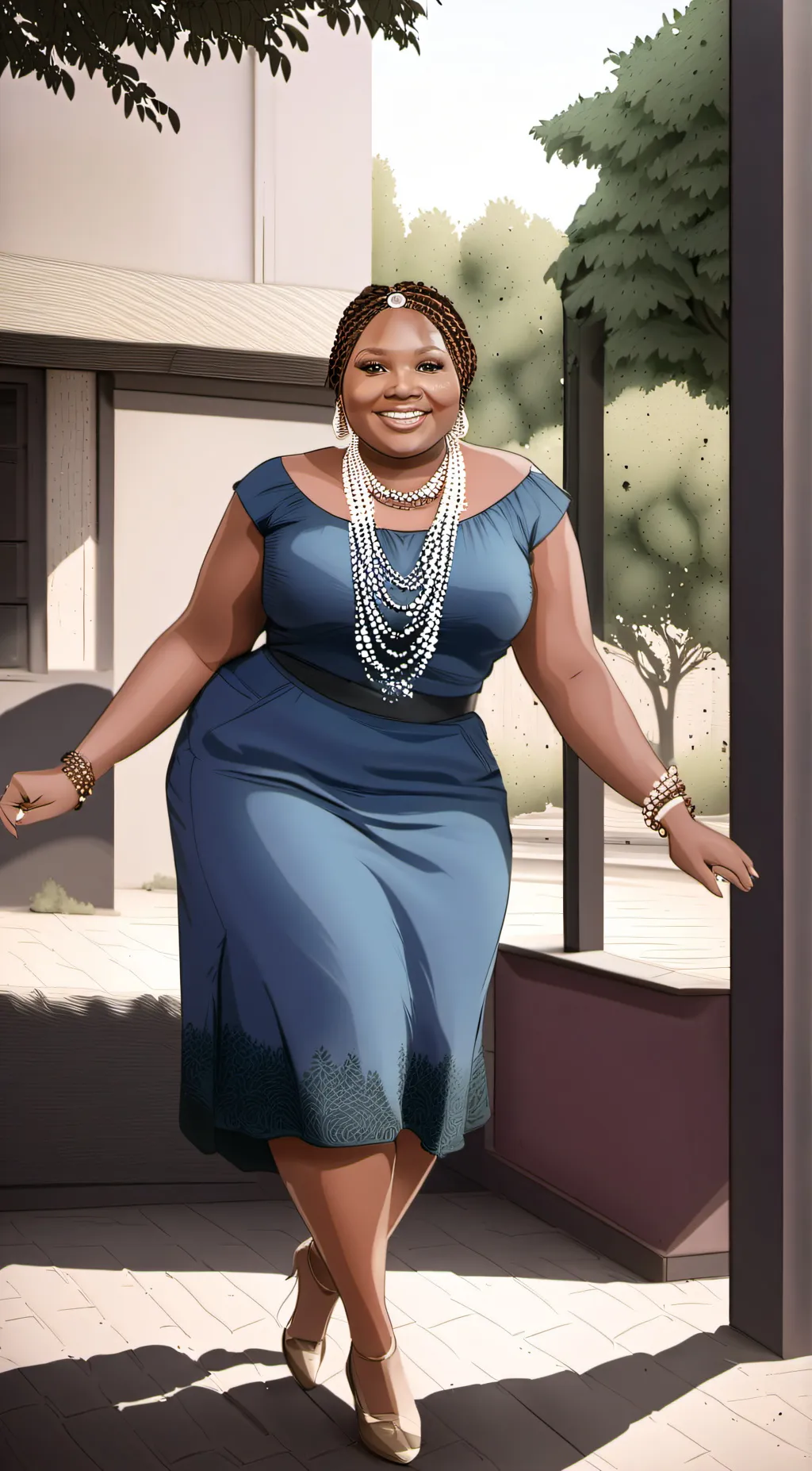 ai character: Jade background