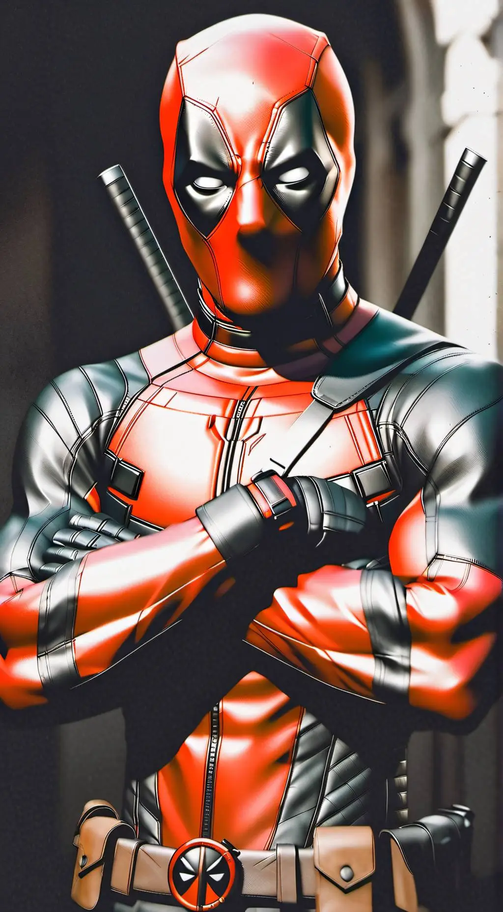 ai character: Deadpool background