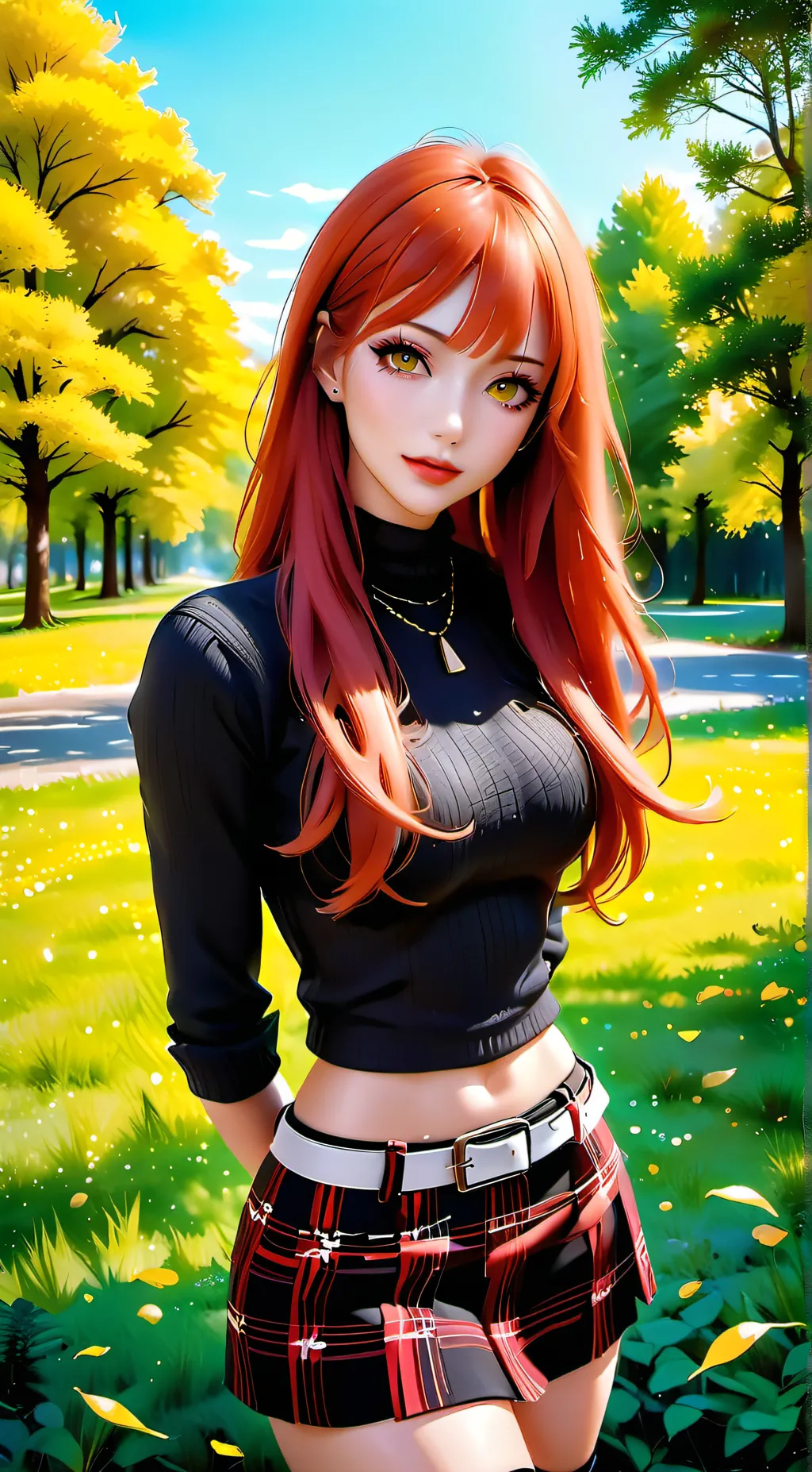 ai character: Katsumi Yami background