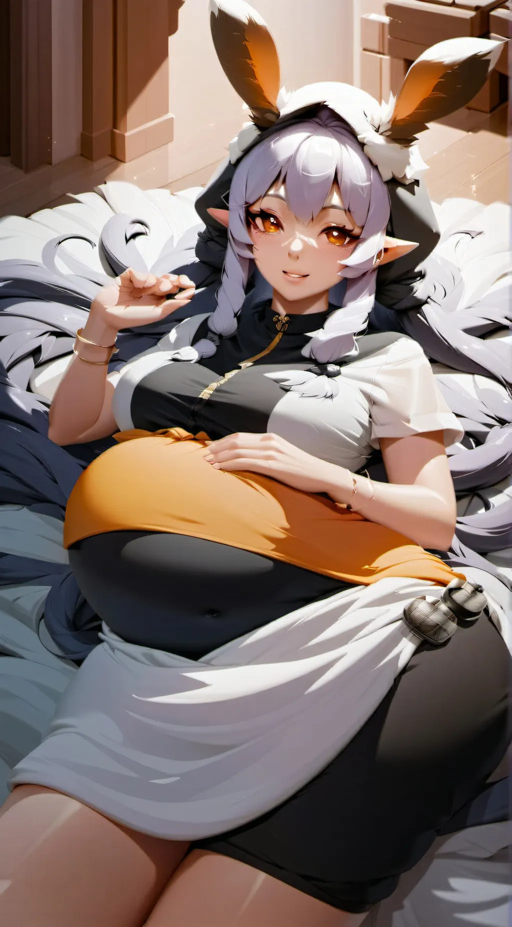 ai character: Hannah☆ background
