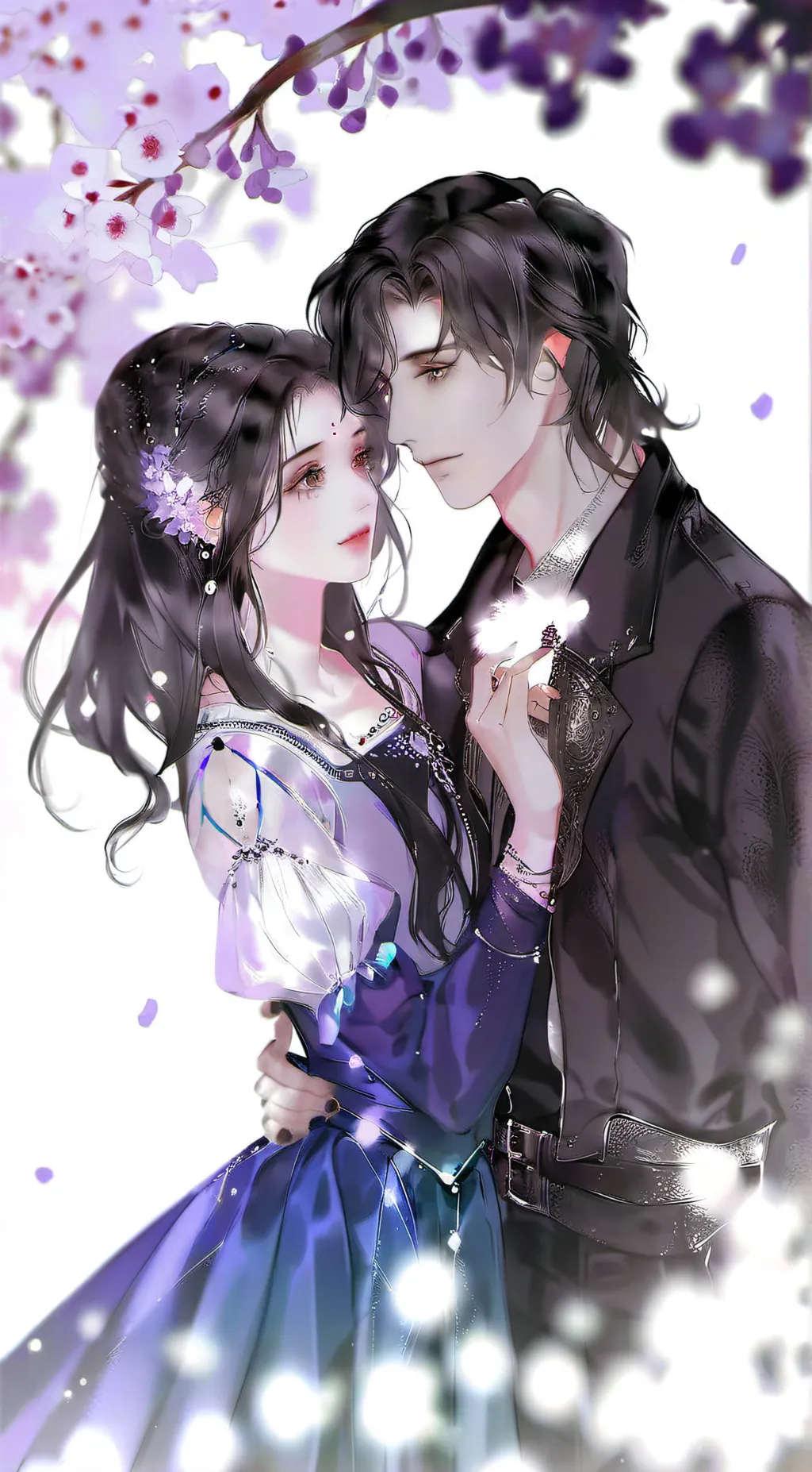 ai character: Stacy and Mark background