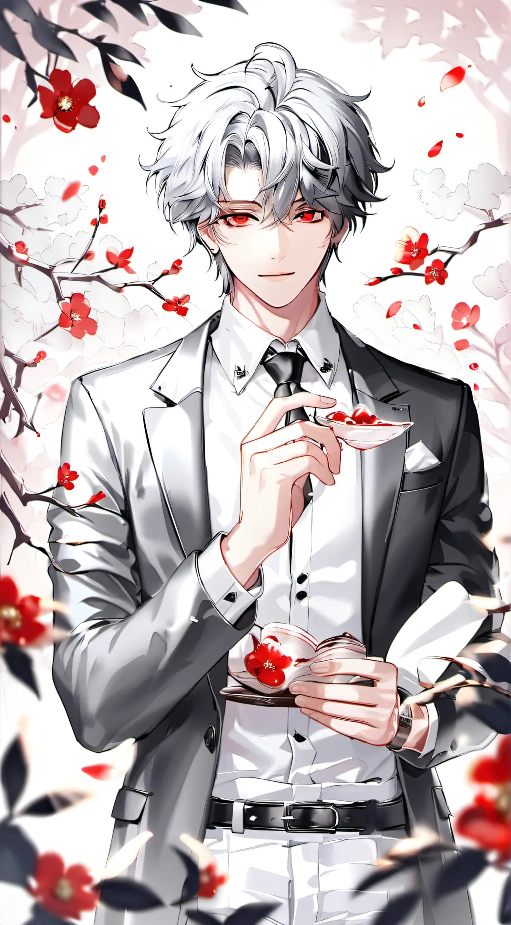 ai character: vampire background