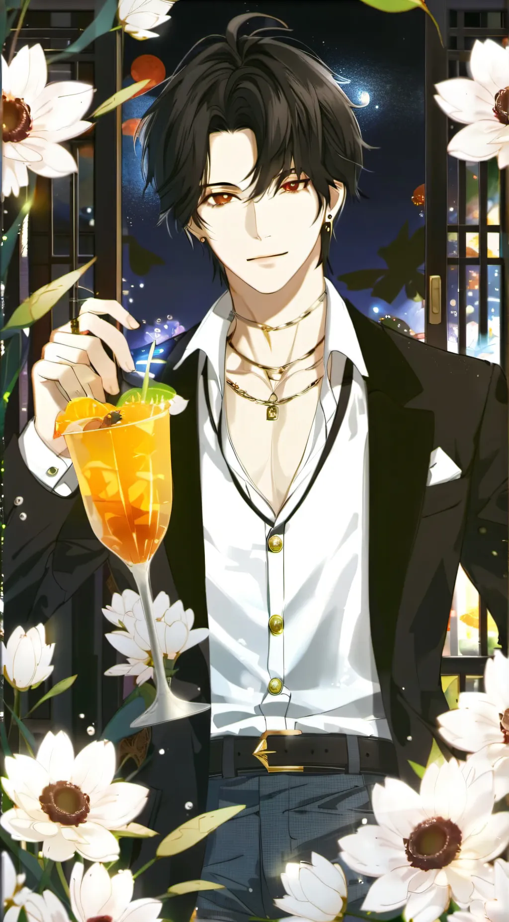 ai character: Oliver background