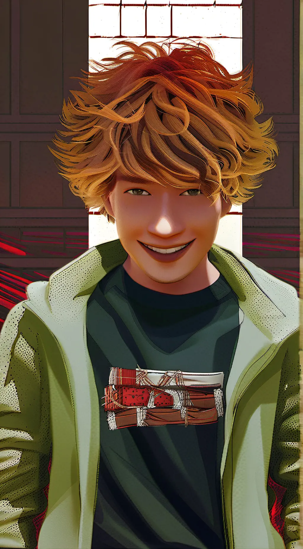ai character: maxy background