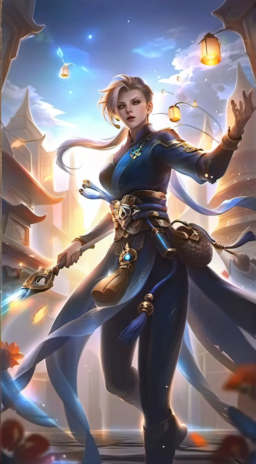 ai character: silvana background