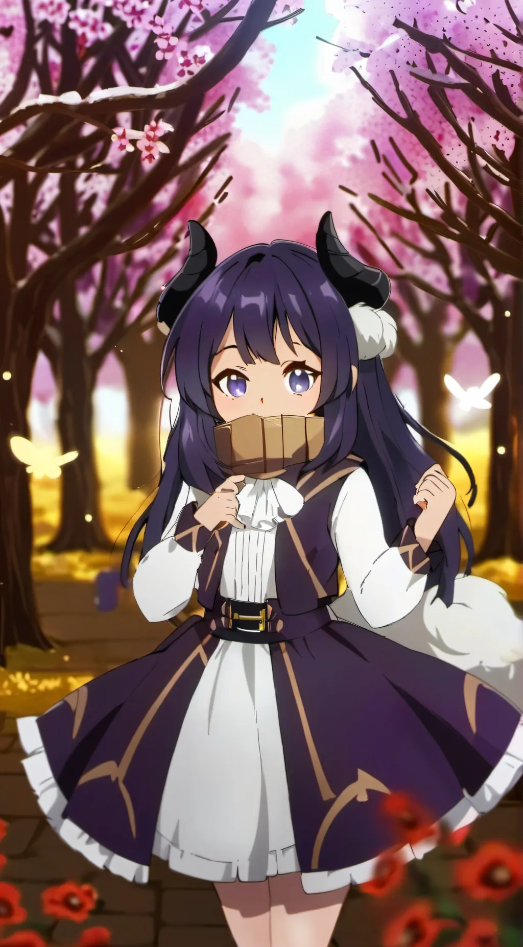 ai character: Aphmau background