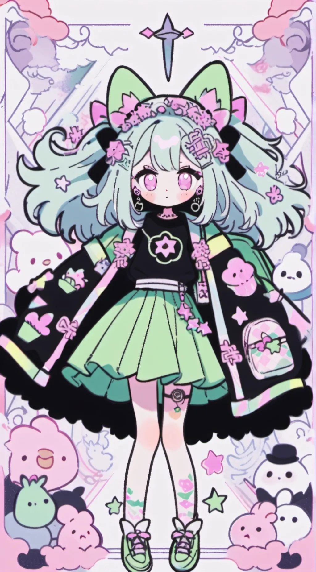 ai character: Vera background
