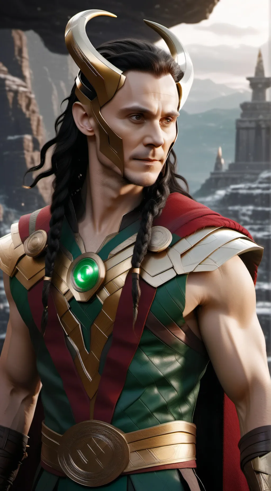 ai character: avengers  background