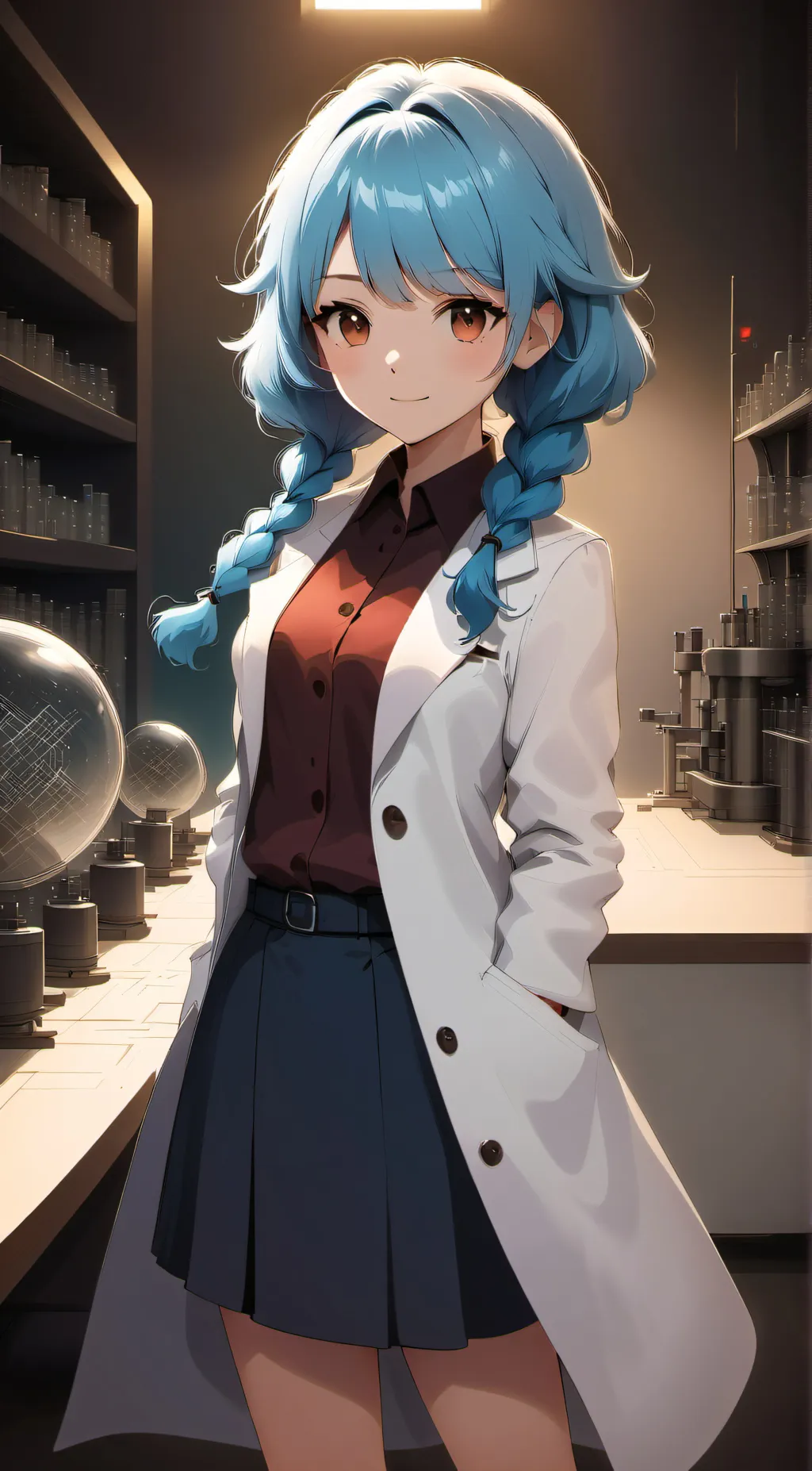 ai character: Anime verse background