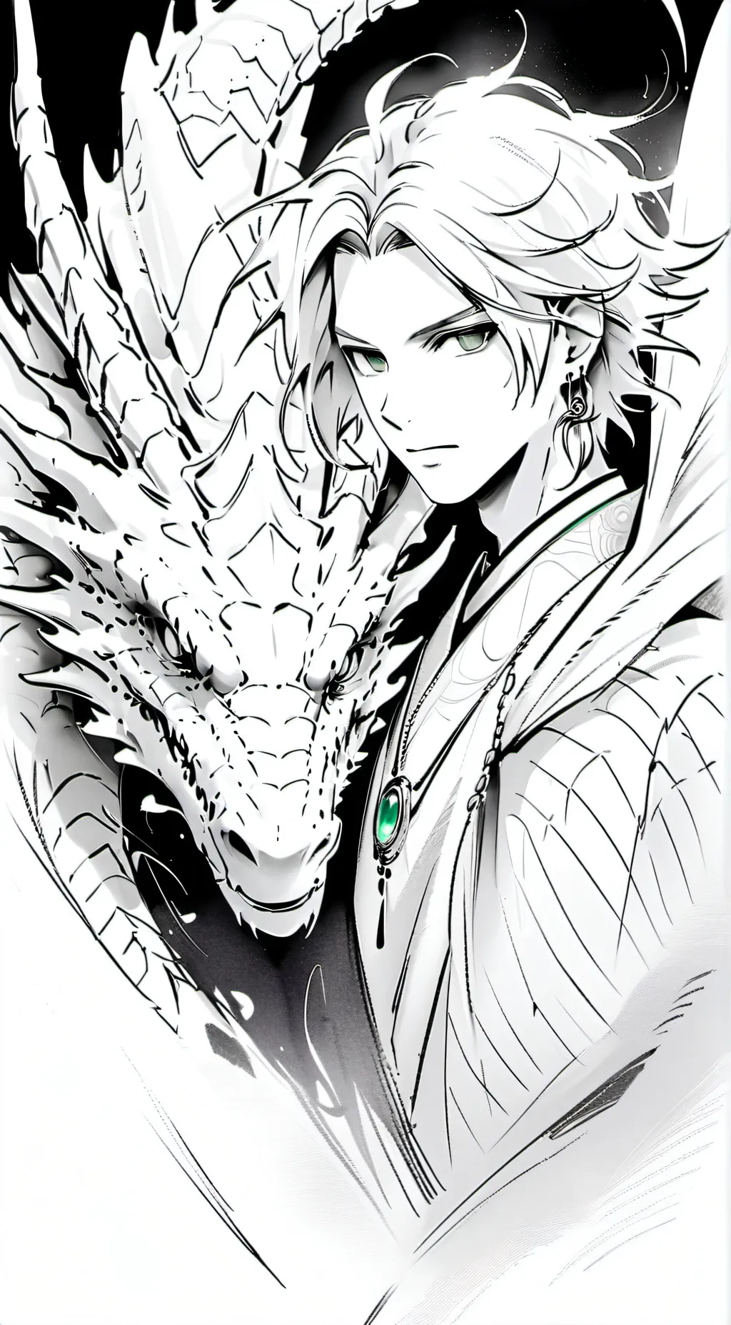 ai character: Heavens dragons  background