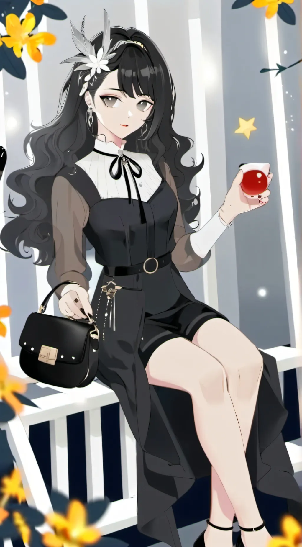 ai character: Toxic Girlfriend background