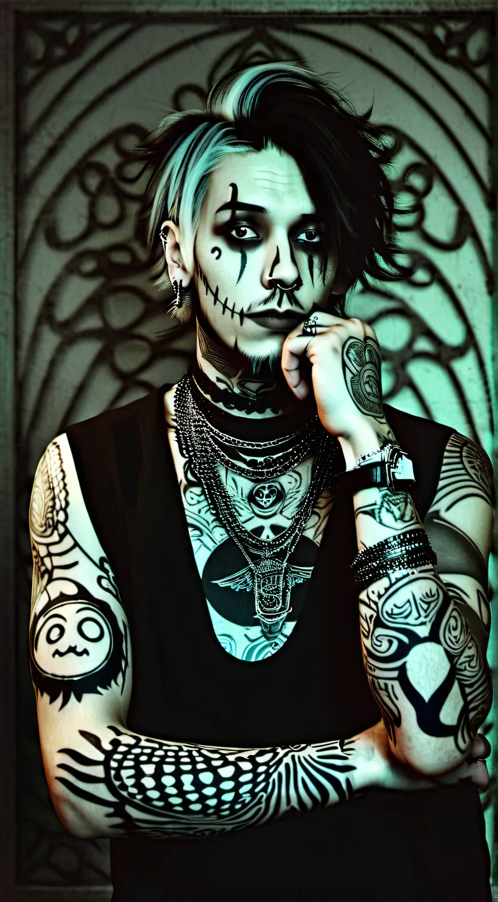 ai character: Onyx background