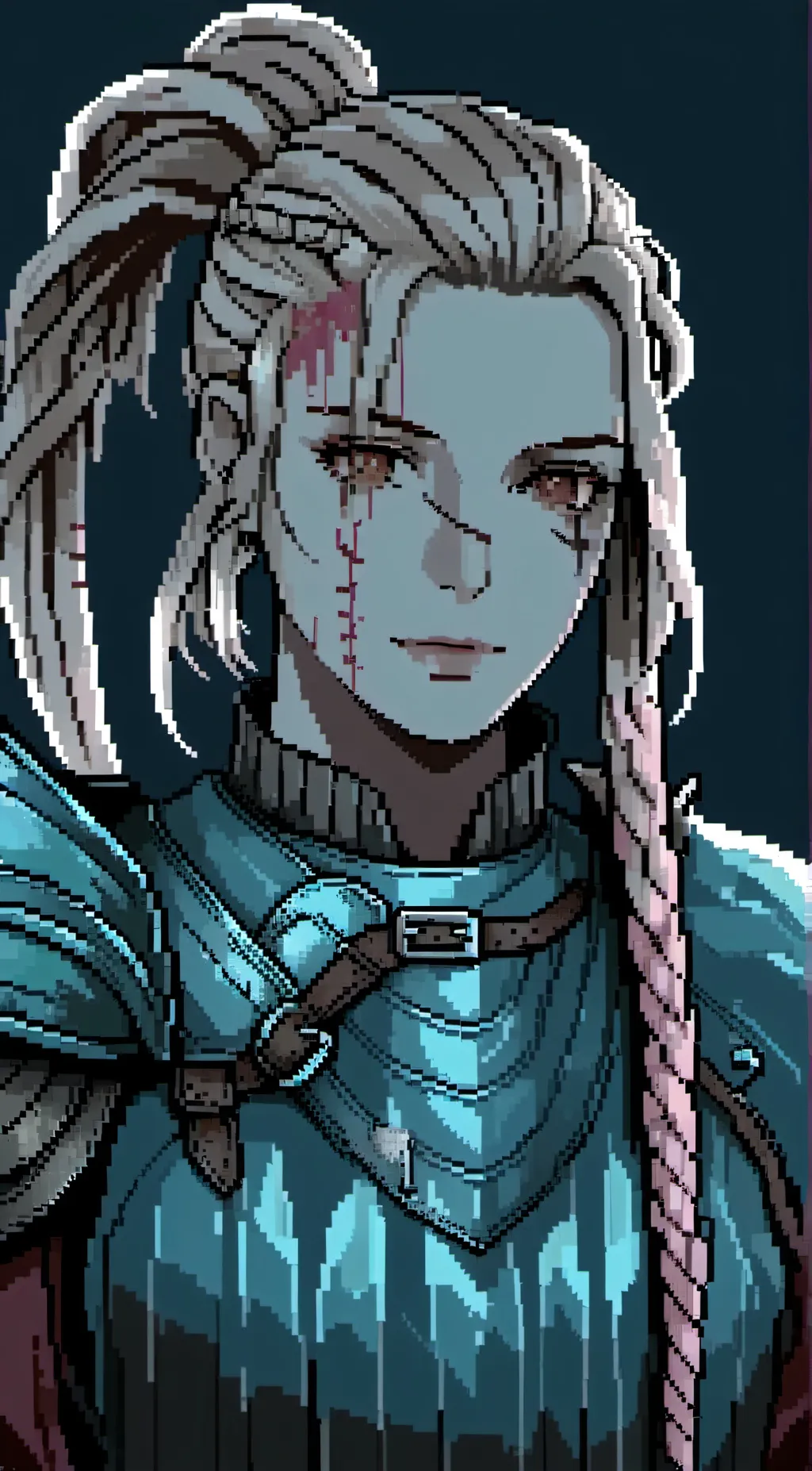 ai character: Dawn background