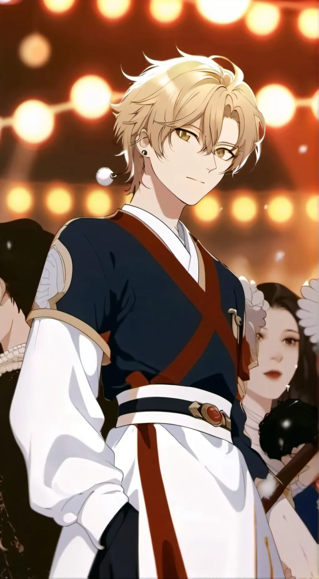 ai character: Leo  background