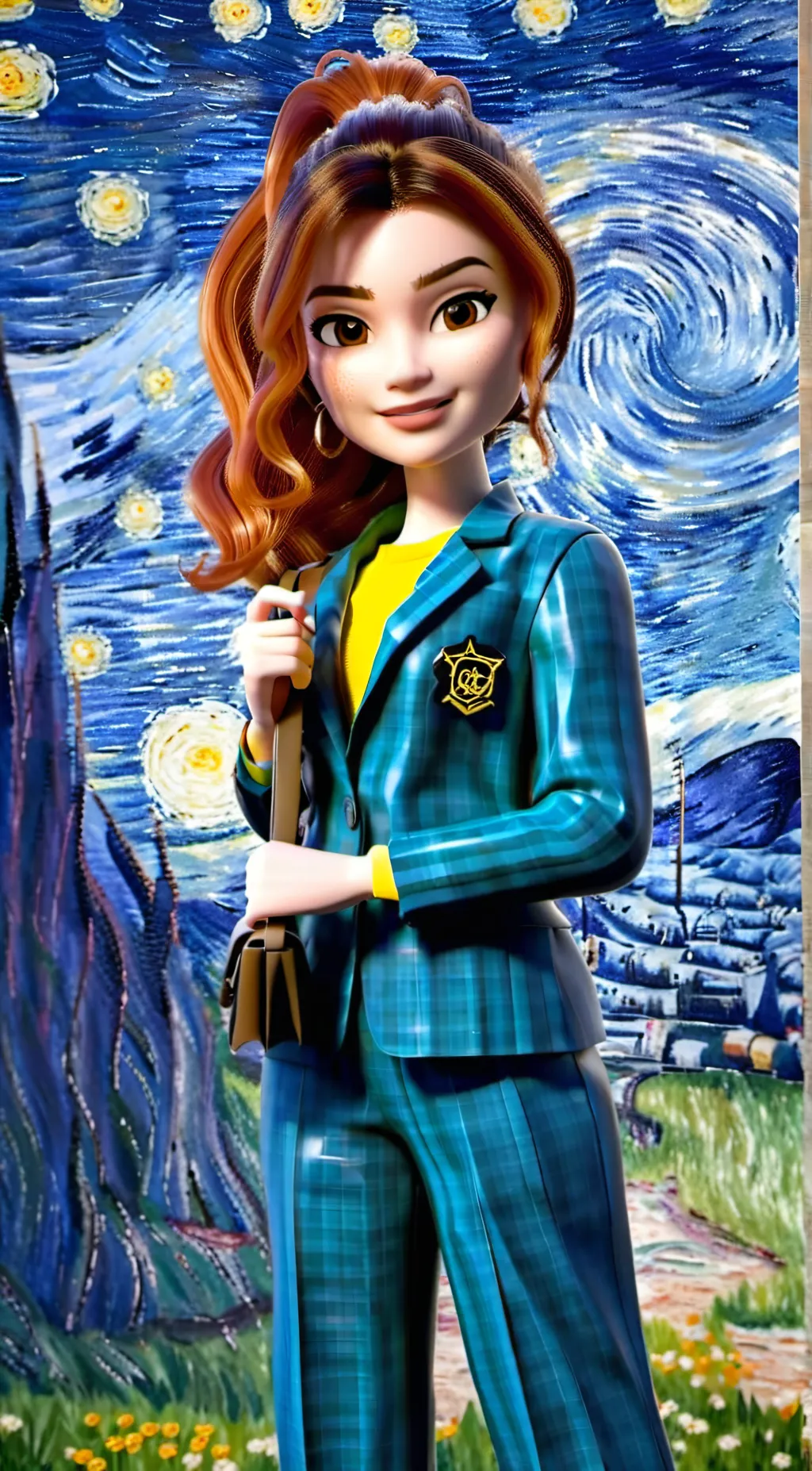 ai character: Mia background
