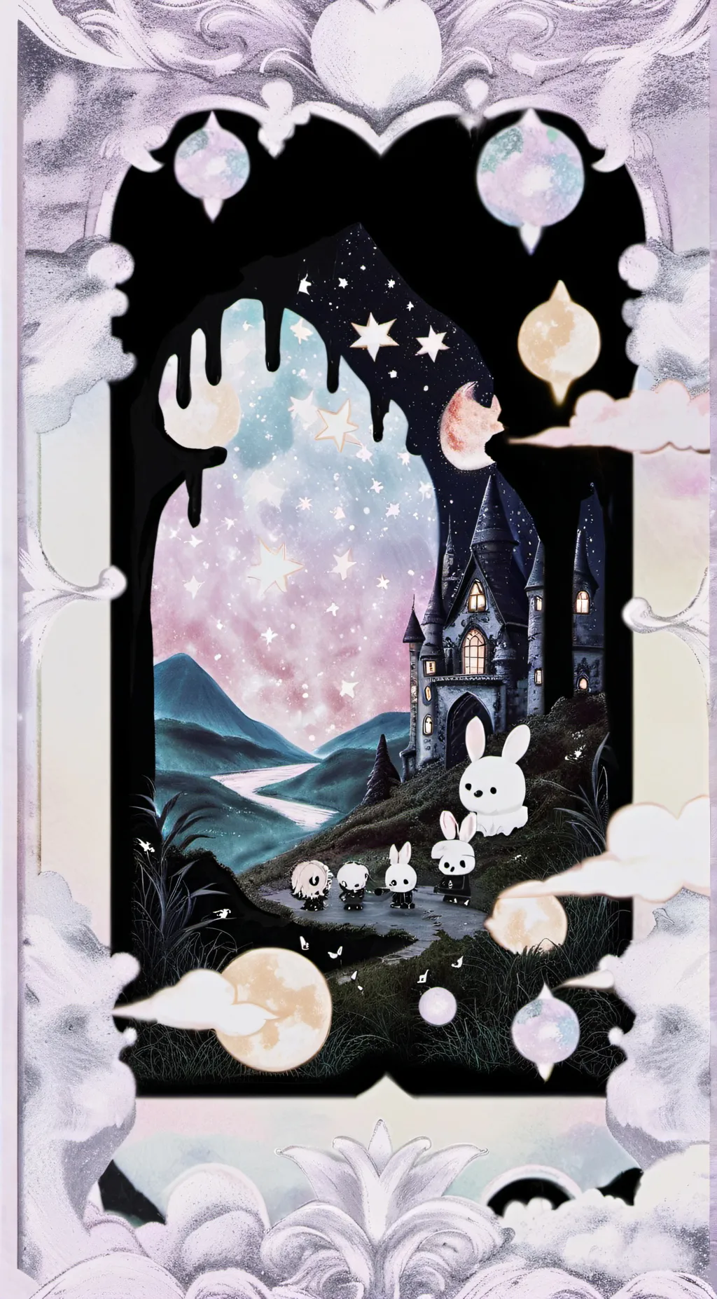 ai character: Dark Cacao kingdom background